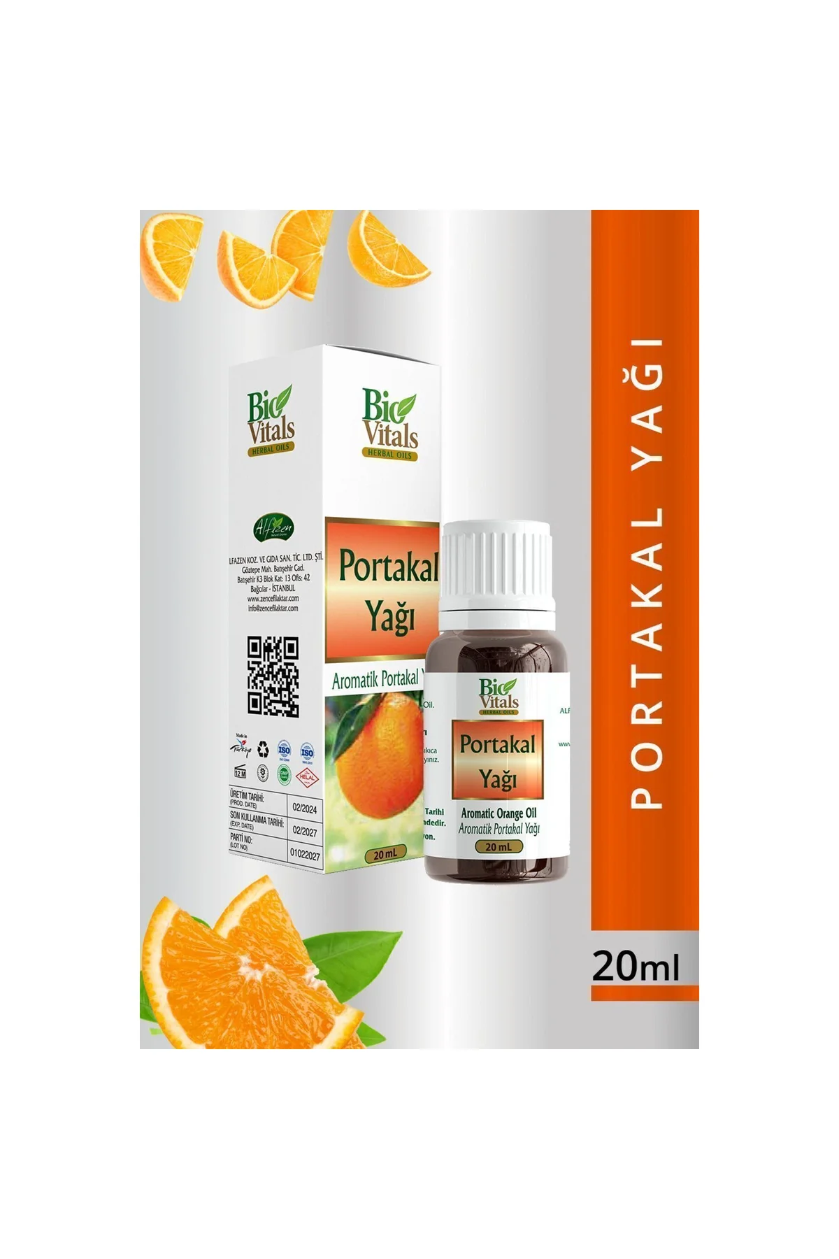 Aromaterapi Portakal Yağı 20 Ml