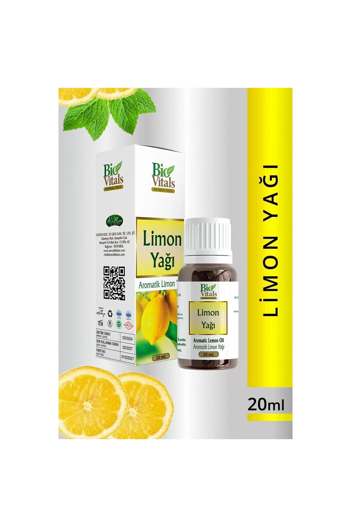 Limon Yağı 20 Ml