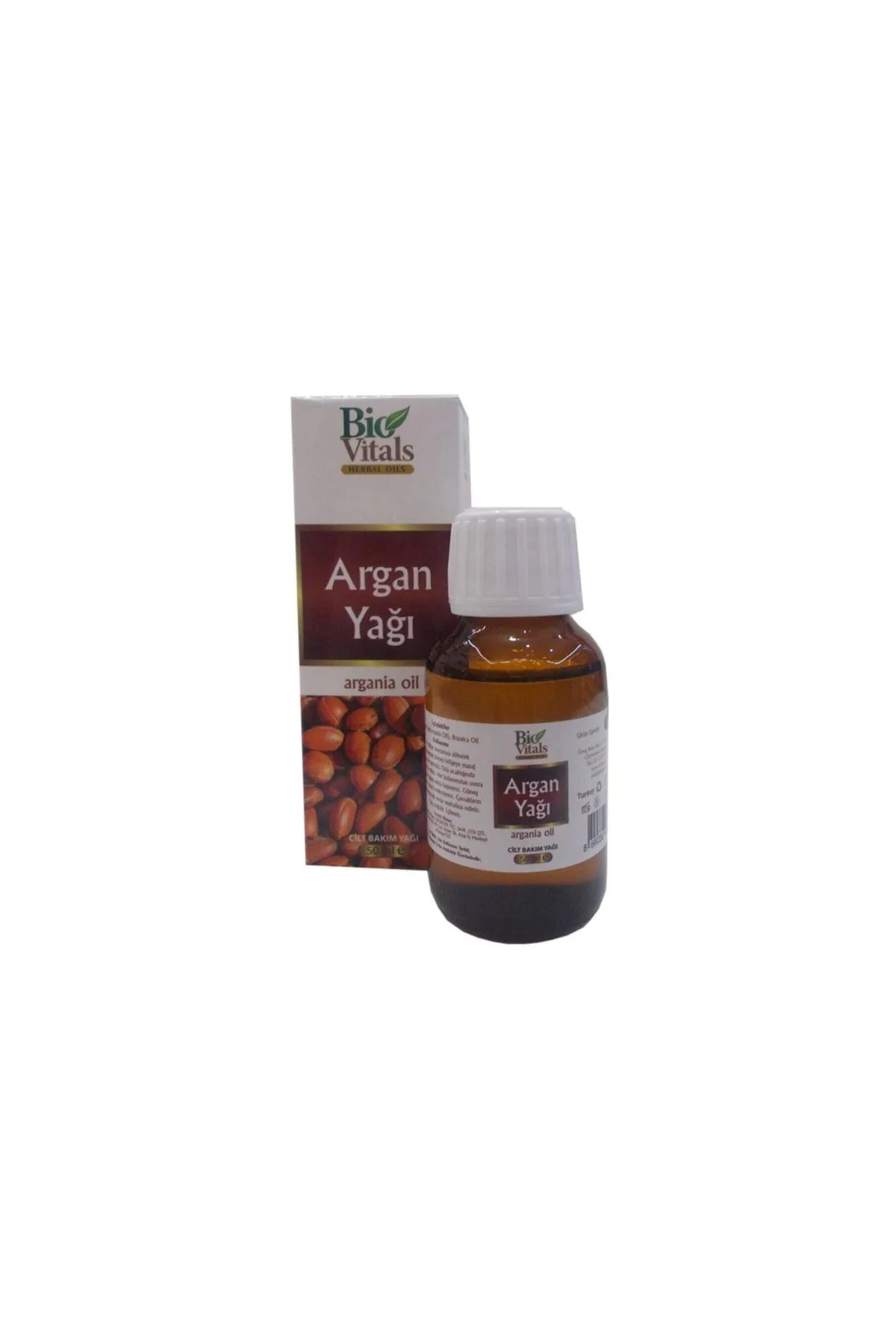 Bio Vitals Argan Cilt Bakım Yağı 50ml Doğal Argania Brassia Oil - PAZARIZ Görsel 2
