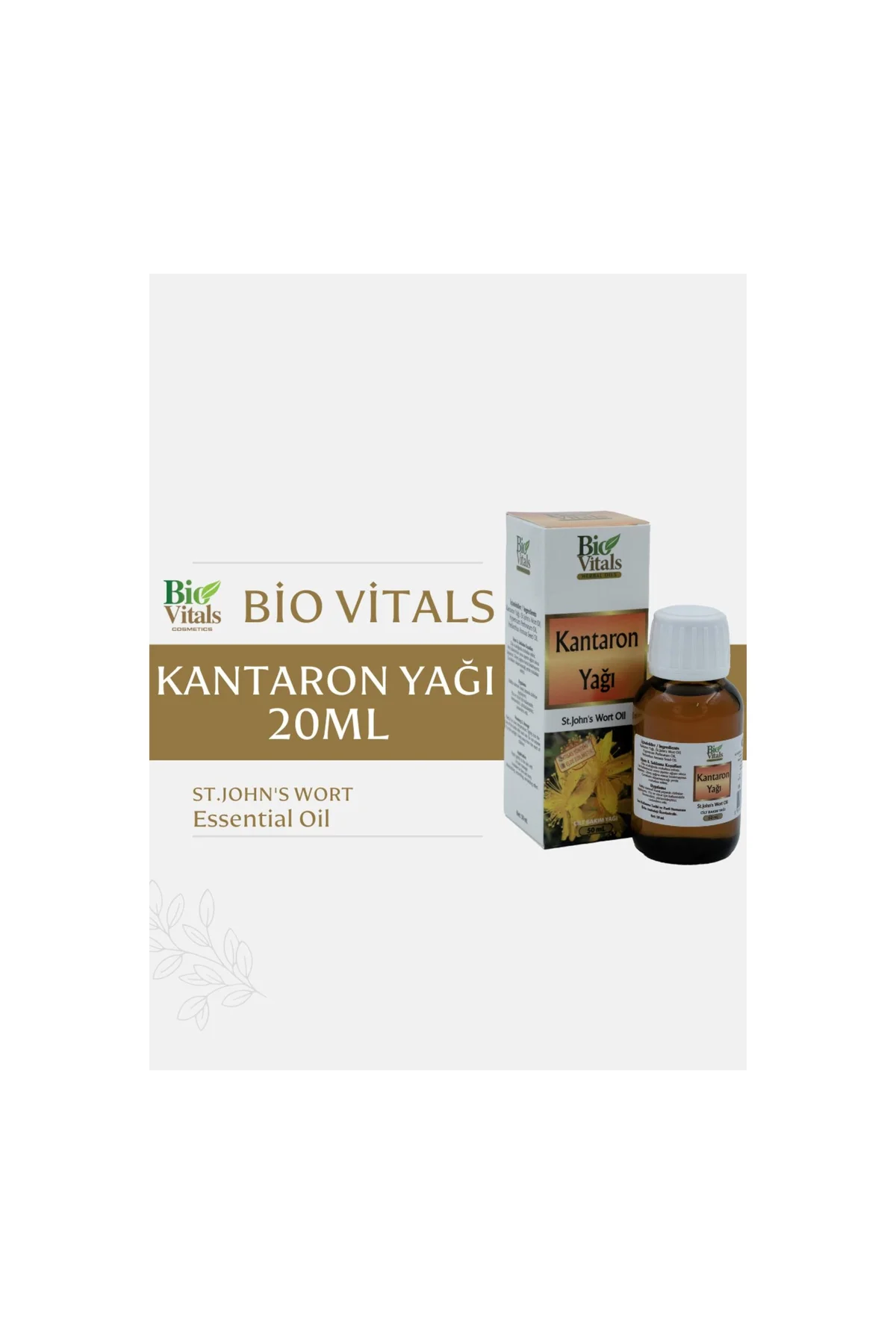 Kantaron Yağı 50ml
