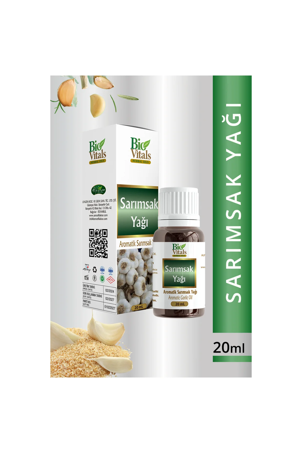 Sarımsak Yağı 20 Ml