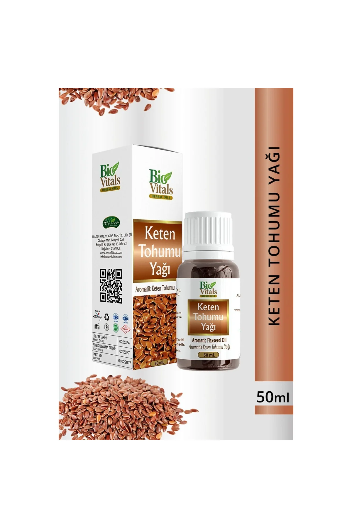 Keten Yağı 50ml