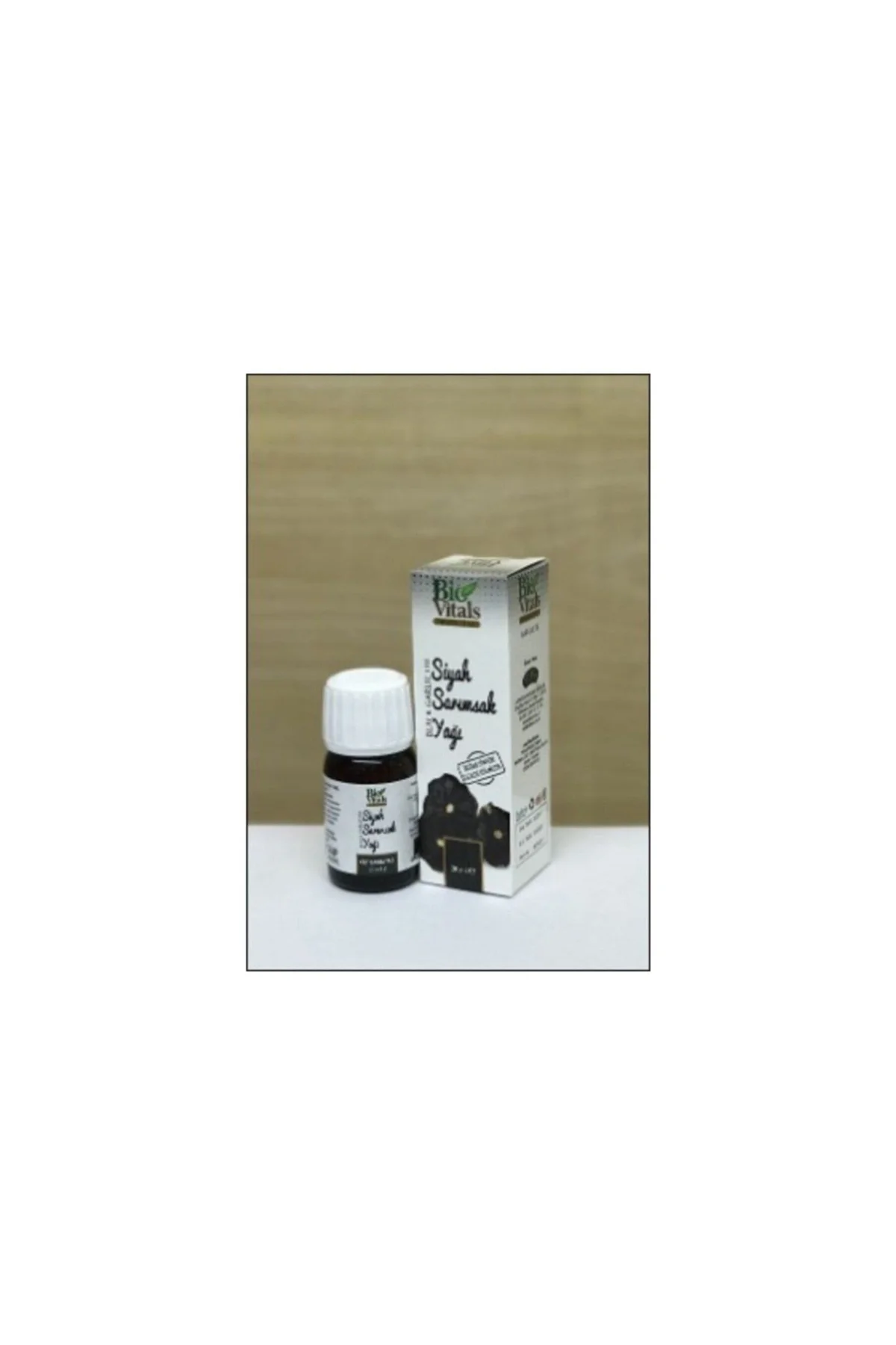 1 Kutu Bio Vitals Siyah Sarımsak Yağı 20 Ml - PAZARIZ Görsel 2