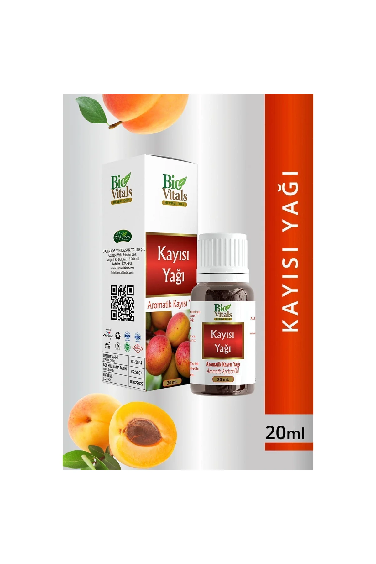 Kayısı Yağı 20 Ml