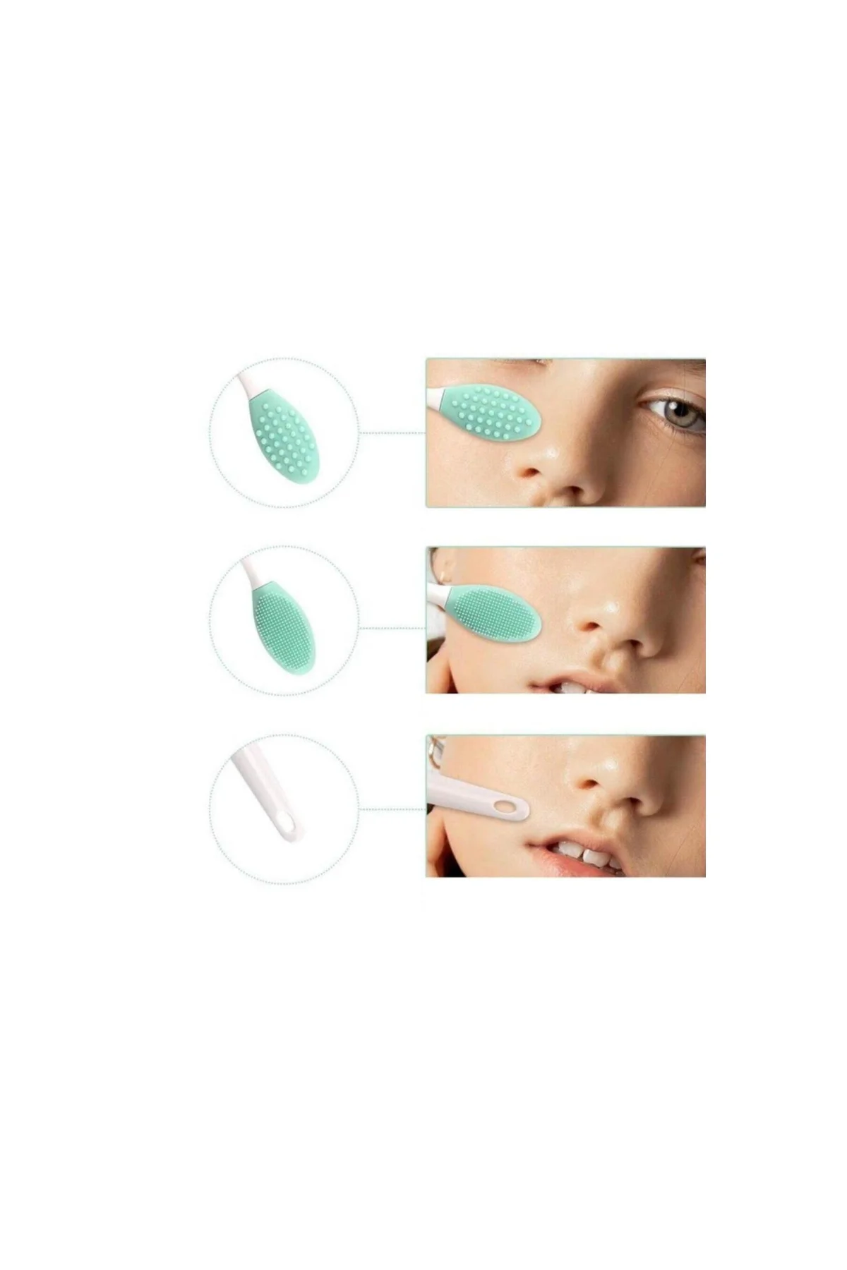 2li Dudak Fırçası Peeling Etkili Gözenek Temizleyici 2 Ad - PAZARIZ Görsel 2