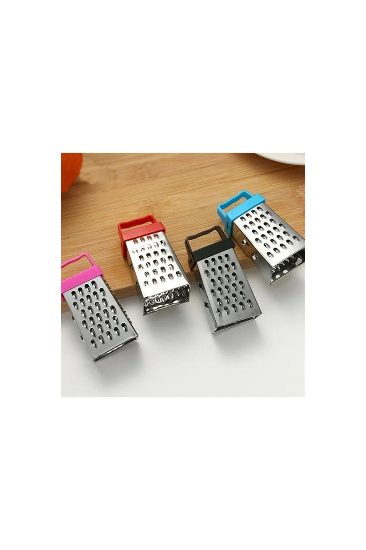 3 Fonksiyonlu Mıknatıslı Mini Sarımsak Peynir Rendesi 7 Cm