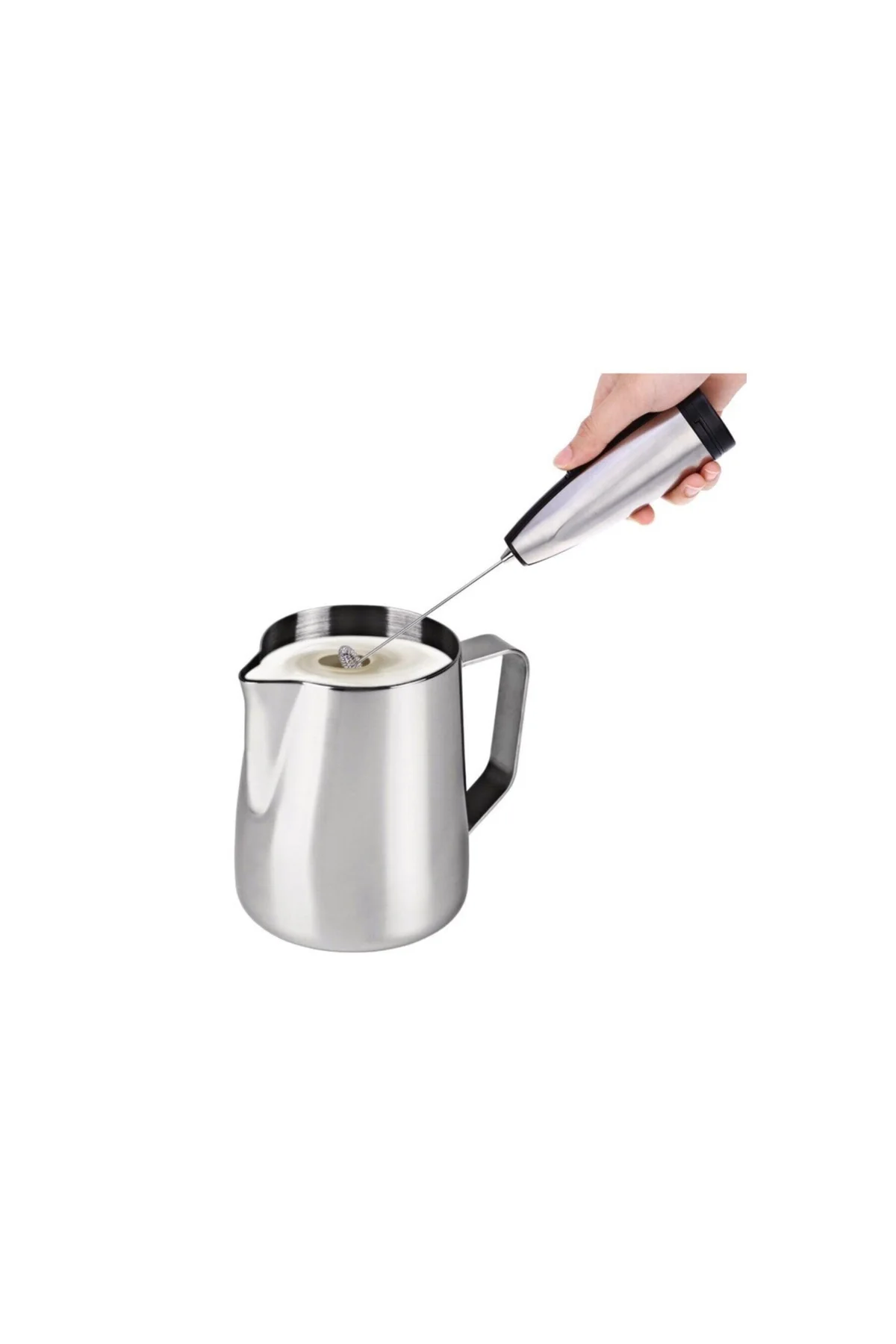 Cappucino Maker - Süt Köpürtücü - Yumurta Çırpıcı - PAZARIZ Görsel 2