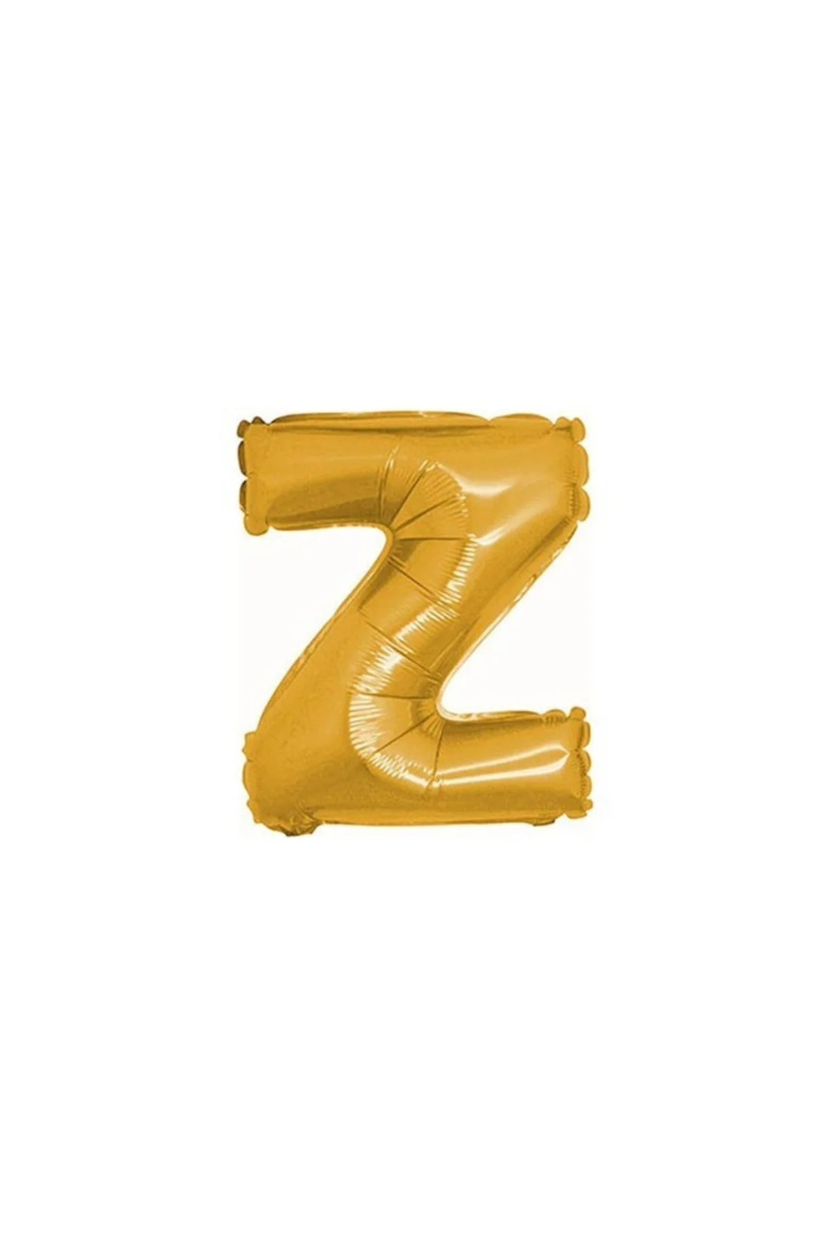 Z Harfi Altın (Gold) Rengi Folyo Balon 40 Inc 100 Cm
