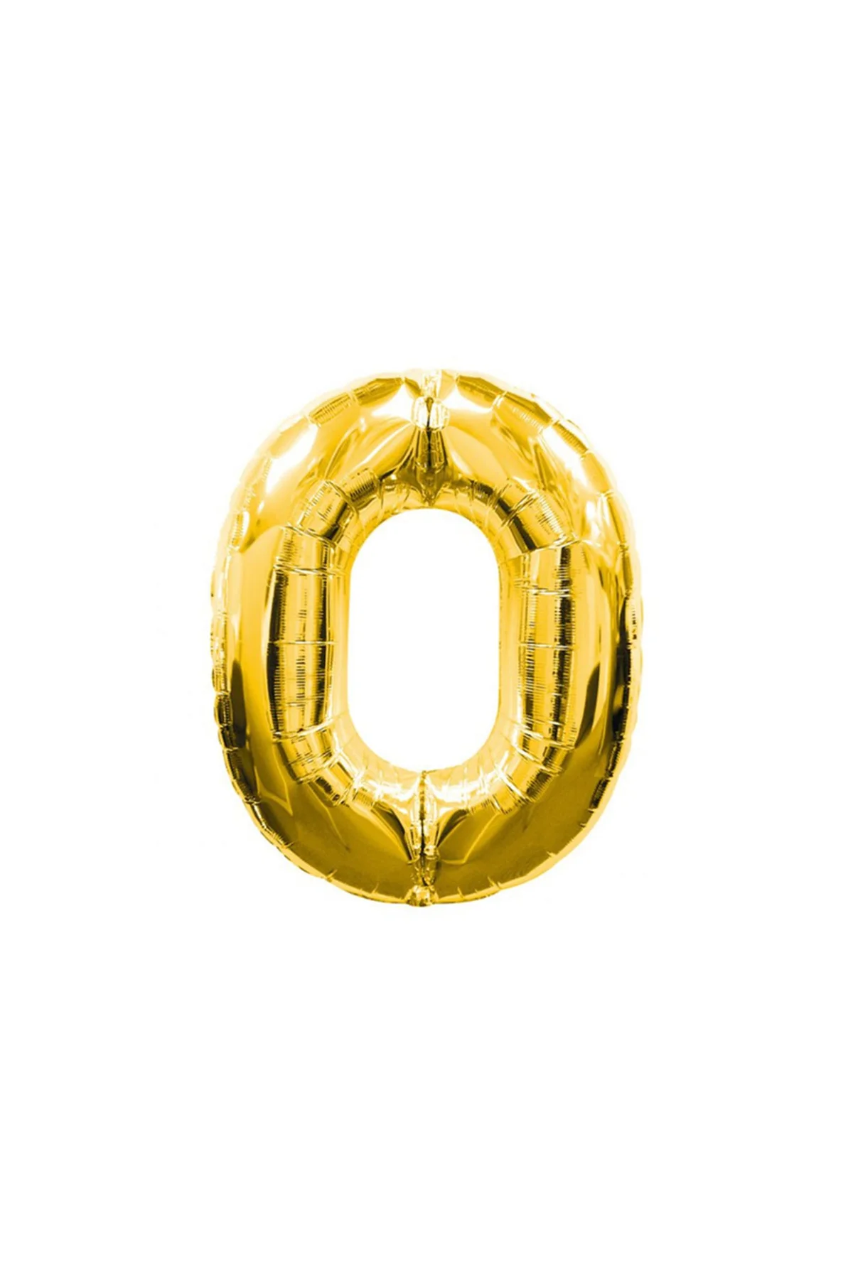 0 Rakamlı Folyo Balon Gold Renk 40 Inç