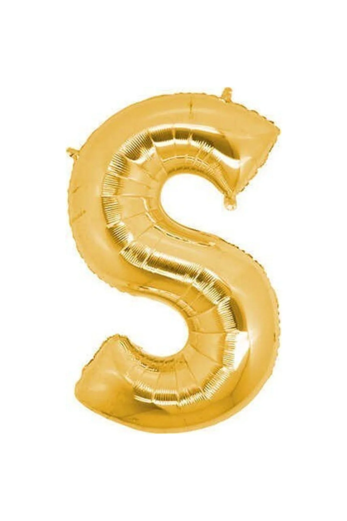 Pazariz Gold Renk Folyo Balon S Harfli Helyum Balon 100 Cm Dev Boy
