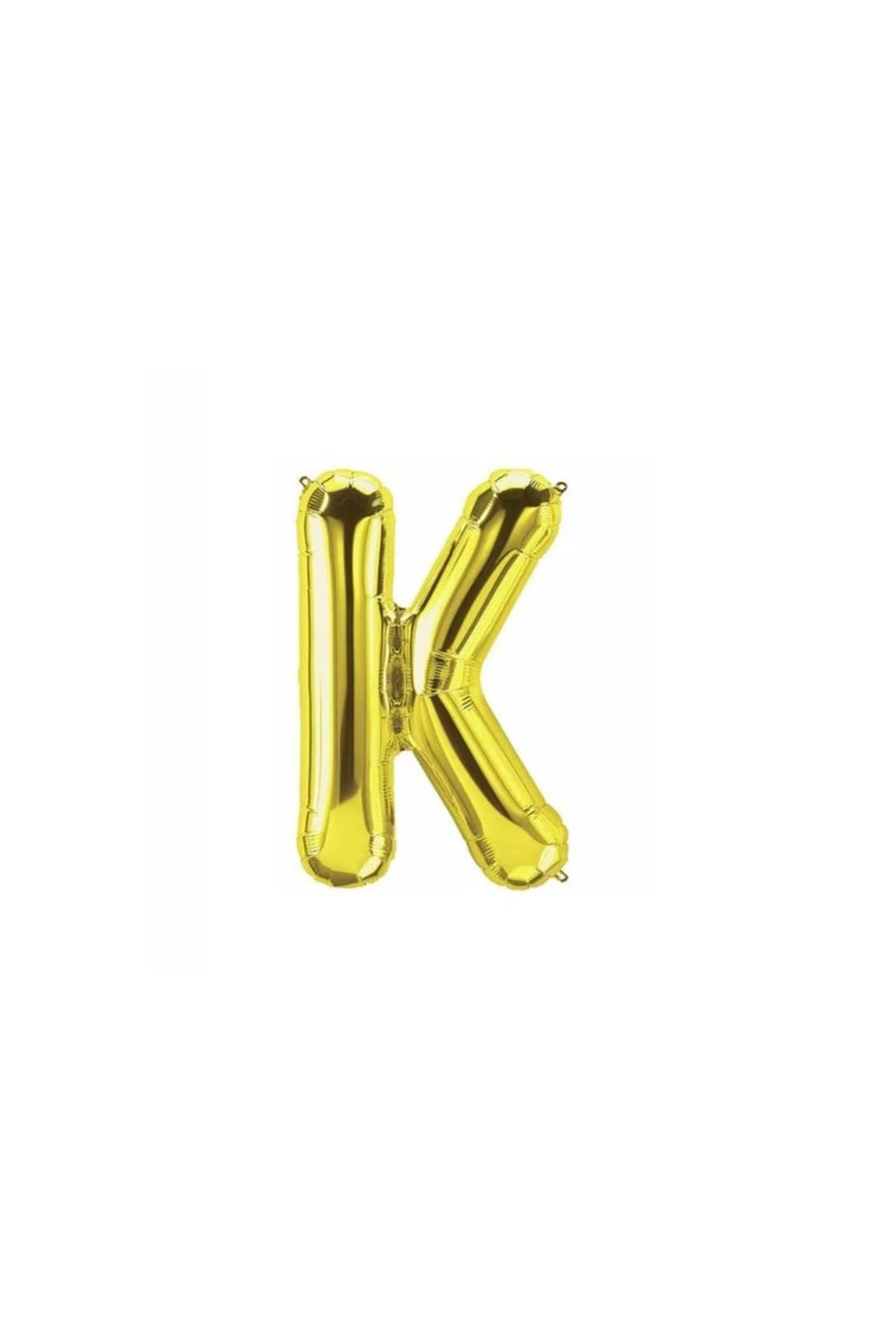 K Harf Folyo Gold Renk Balon Küçük 35 Cm
