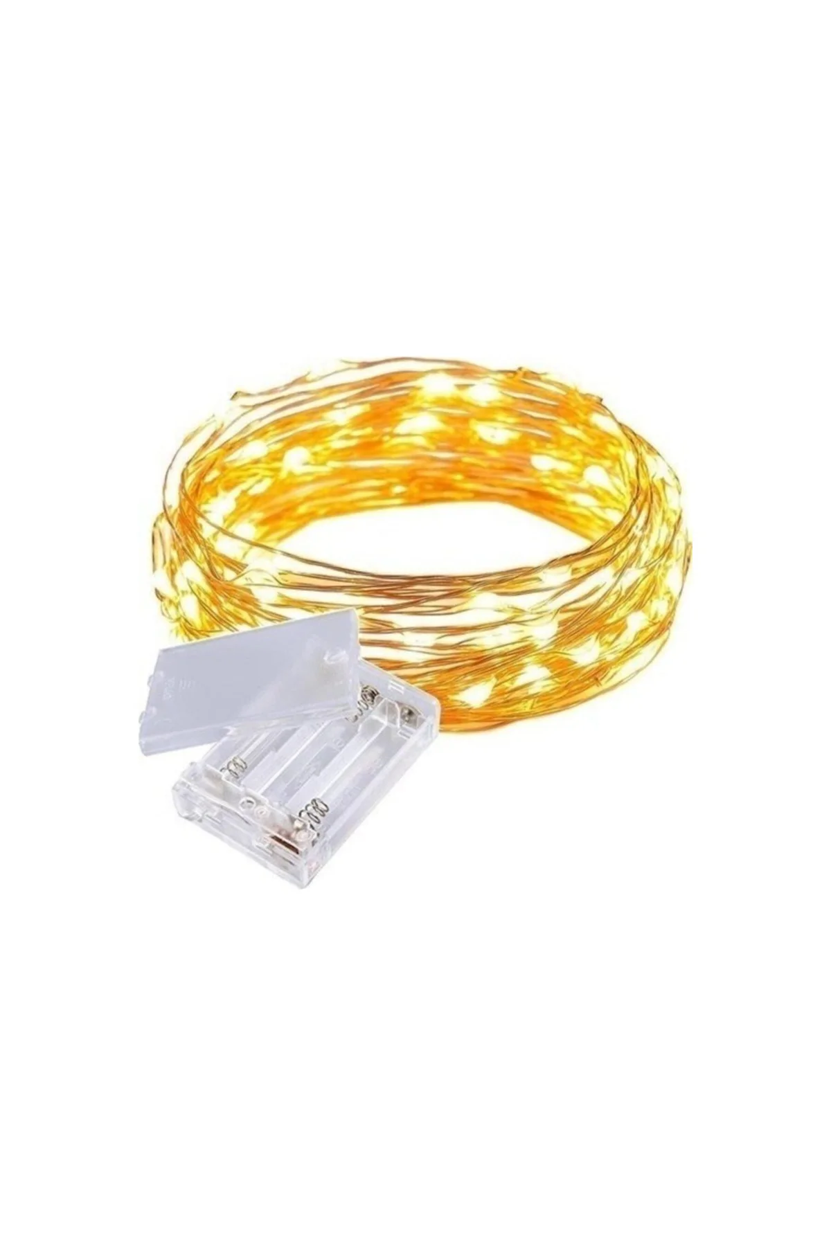 Party Yılbaşı Kamp Parti Noel Pilli Peri Led 3 Metre 2 Adet Pil