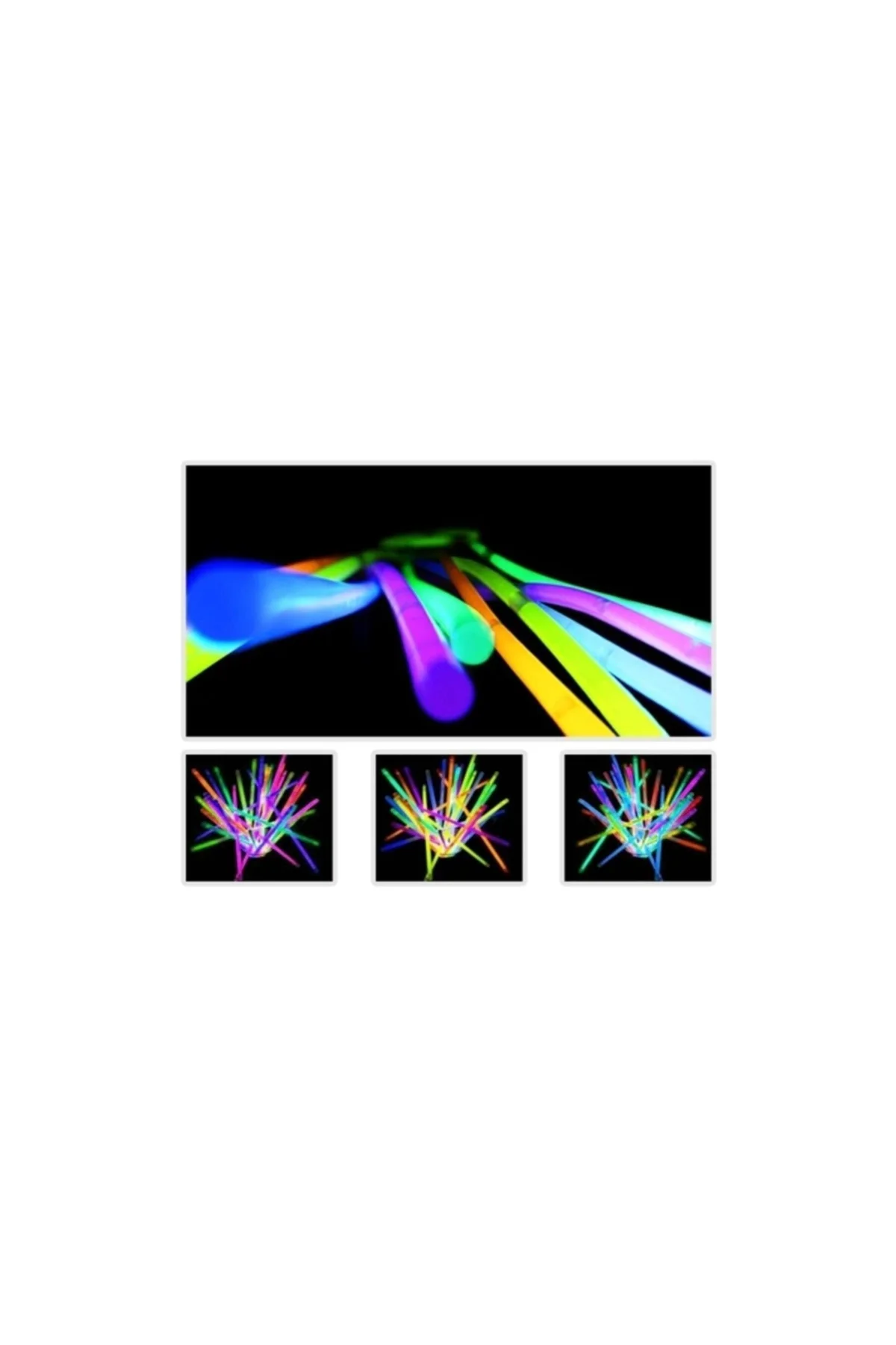 Pazariz Glow Stick 20cm Fosforluu Kırılan Çubuk (10 Adet) (s6) - PAZARIZ Görsel 2