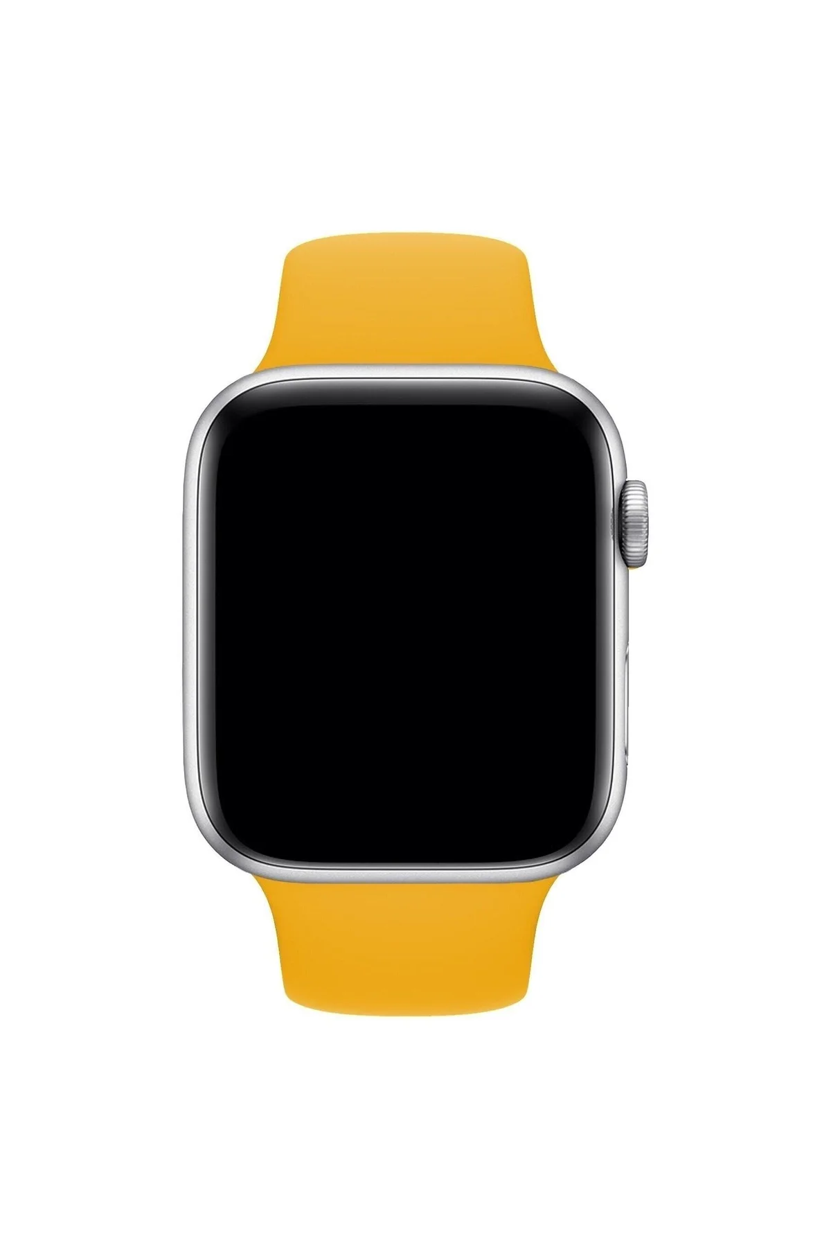 Apple Watch Uyumlukordon 1 2 3 4 5 6 7 Se 42 Mm/44 Mm/45mm Silikon Kordon Kayış - PAZARIZ Görsel 4