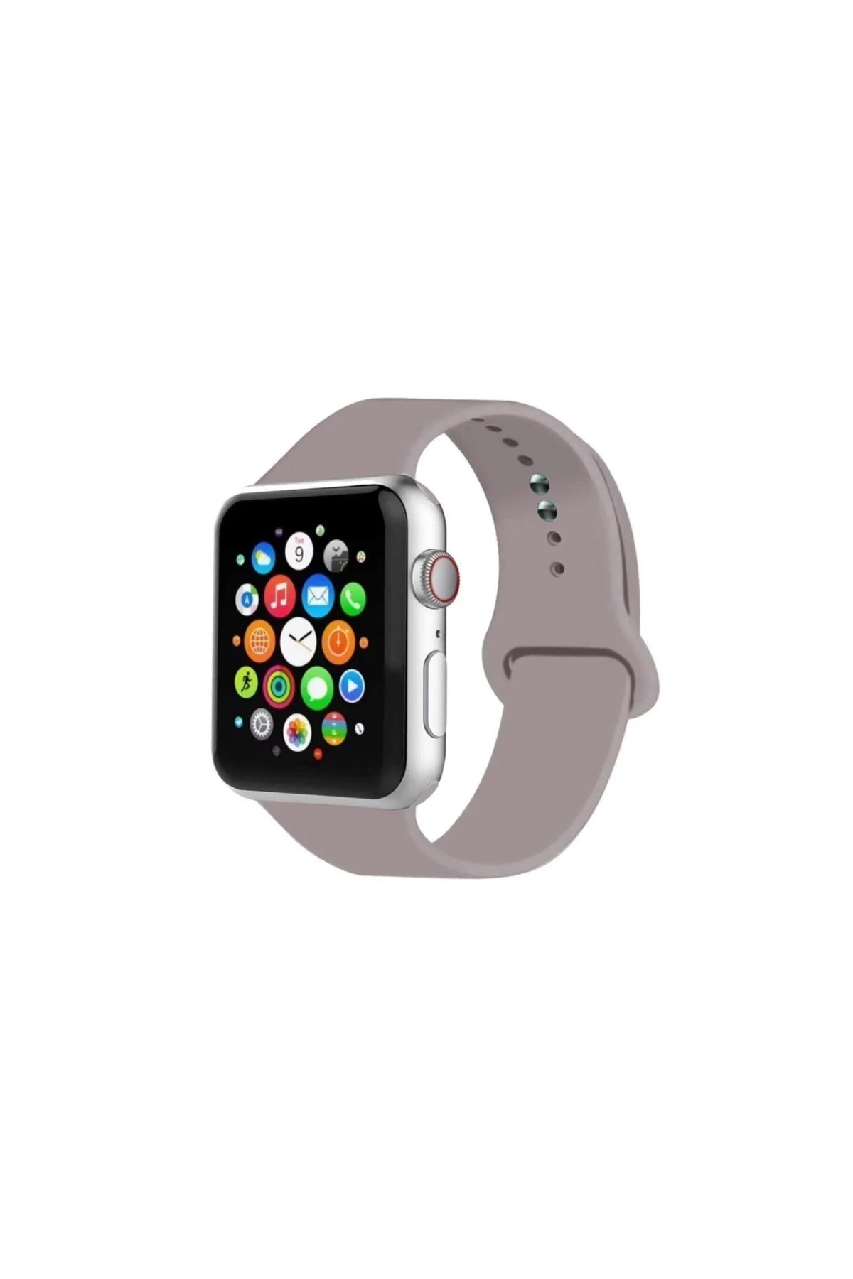 Apple Watch Uyumlu3 4 5 6 7 8 Se 38 40 41mm Kordon Kayış Klasik Kaliteli Silikon