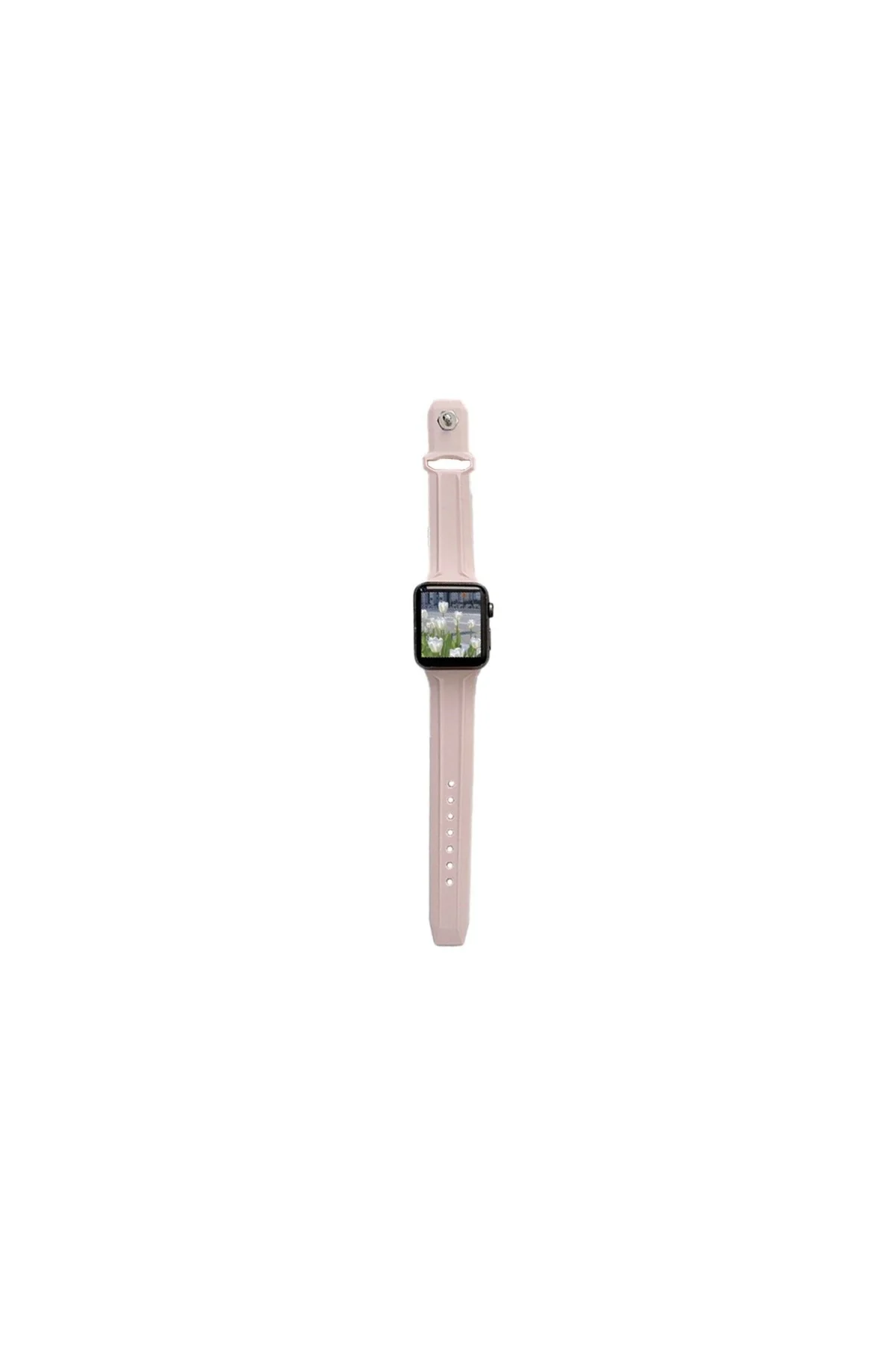 Apple Watch Uyumlu5 6 7 8 Ultra 42mm 44mm 45mm Silikon Kordon Uyumlu