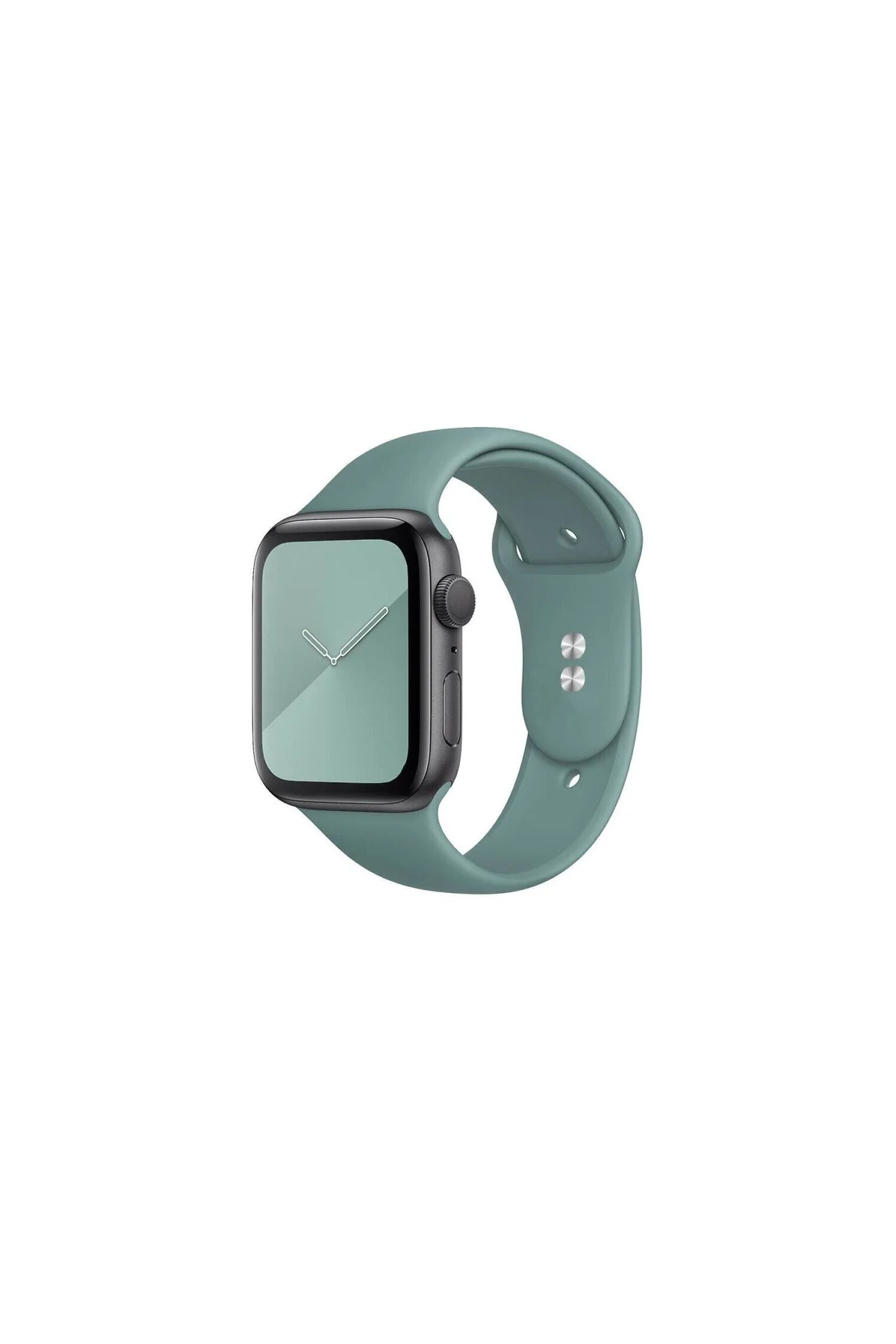 Apple Watch Uyumlu2 3 4 5 6 Se 38 Mm 40 Mm Spor Sililkon Kordon