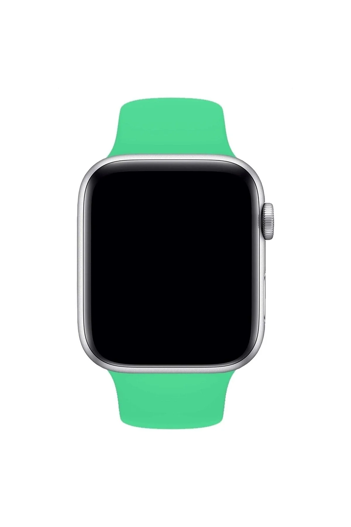 Apple Watch Uyumlu3 4 5 6 7 8 Se 38 40 41mm Kordon Kayış Klasik Silikon - PAZARIZ Görsel 3