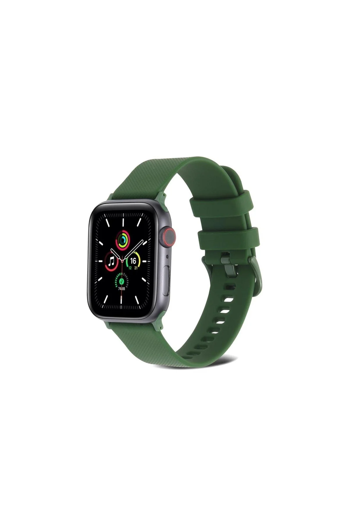 Apple Watch Uyumlu3 4 5 6 7 8 38mm 40mm 41mm Silikon Kordon