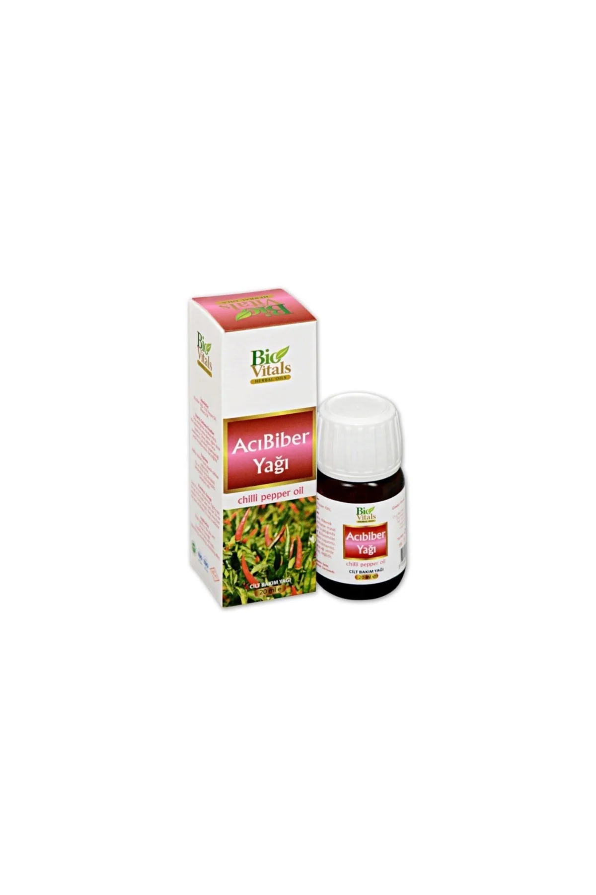 Bio Vitals Acı Biber Yağı 20 Ml