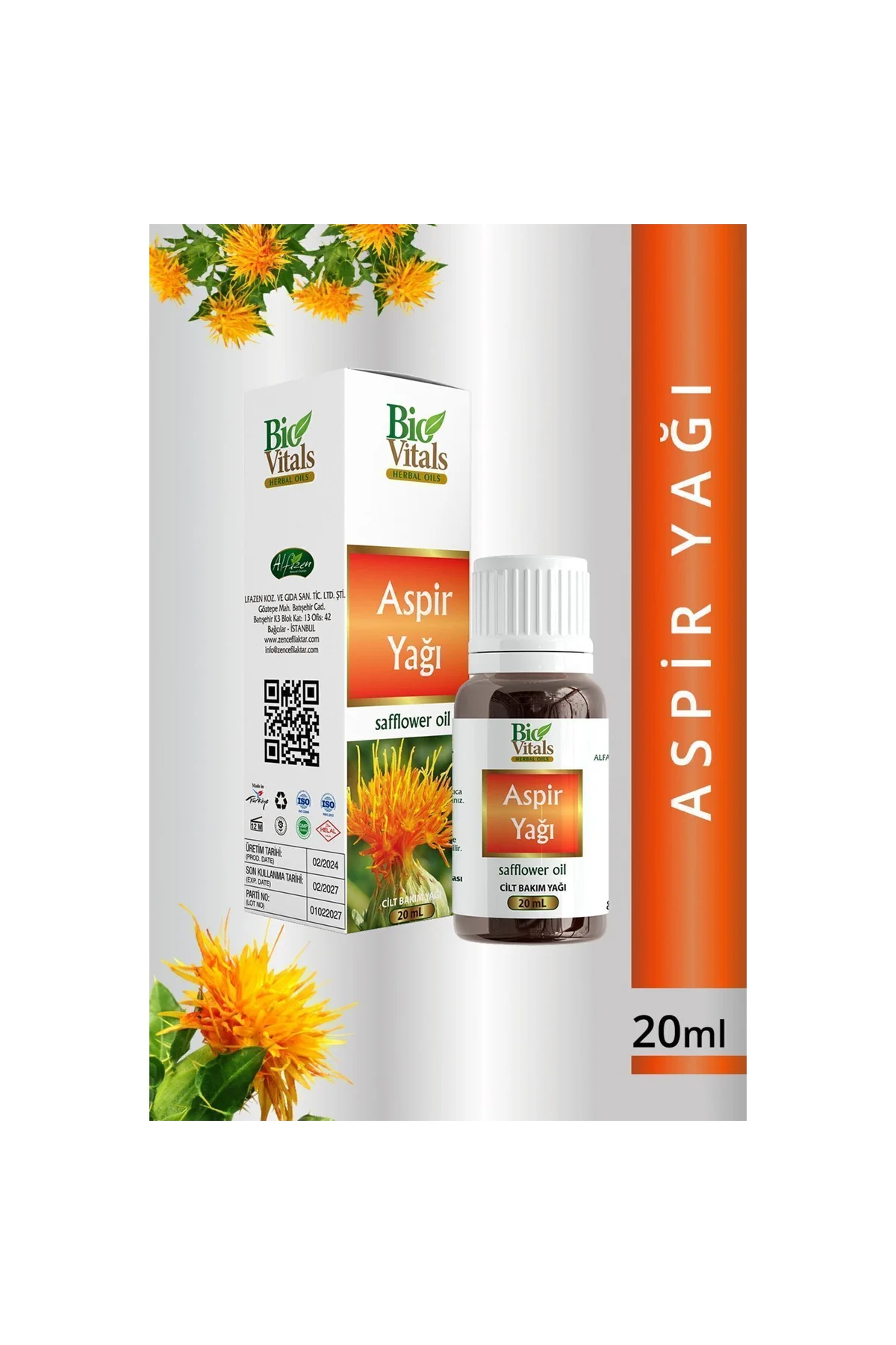 Aspir Yağı 20 Cc