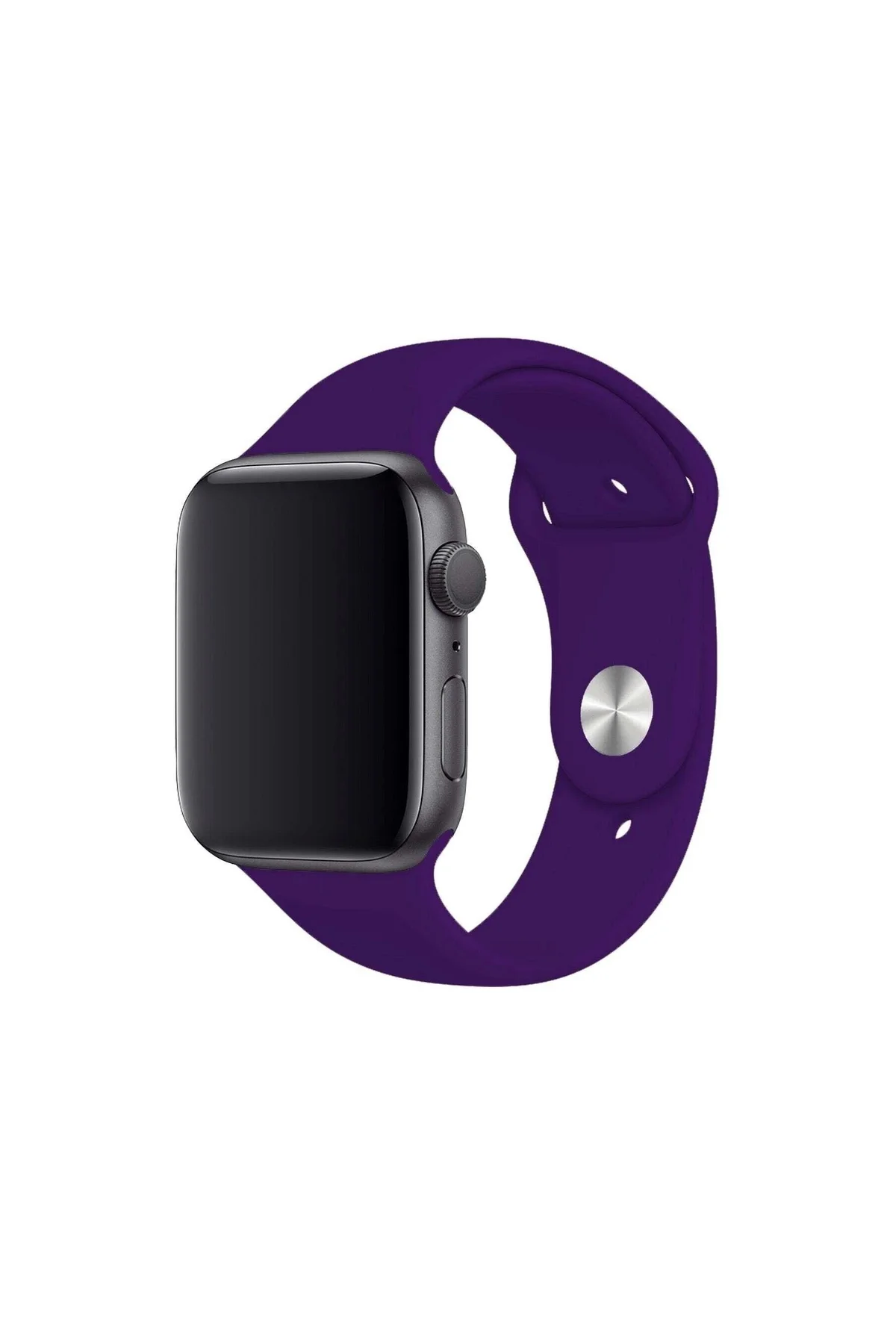 Apple Watch Uyumlu3 4 5 6 7 8 Se 42 44 45mm Kordon Kayış Klasik Kaliteli Silikon - PAZARIZ Görsel 2