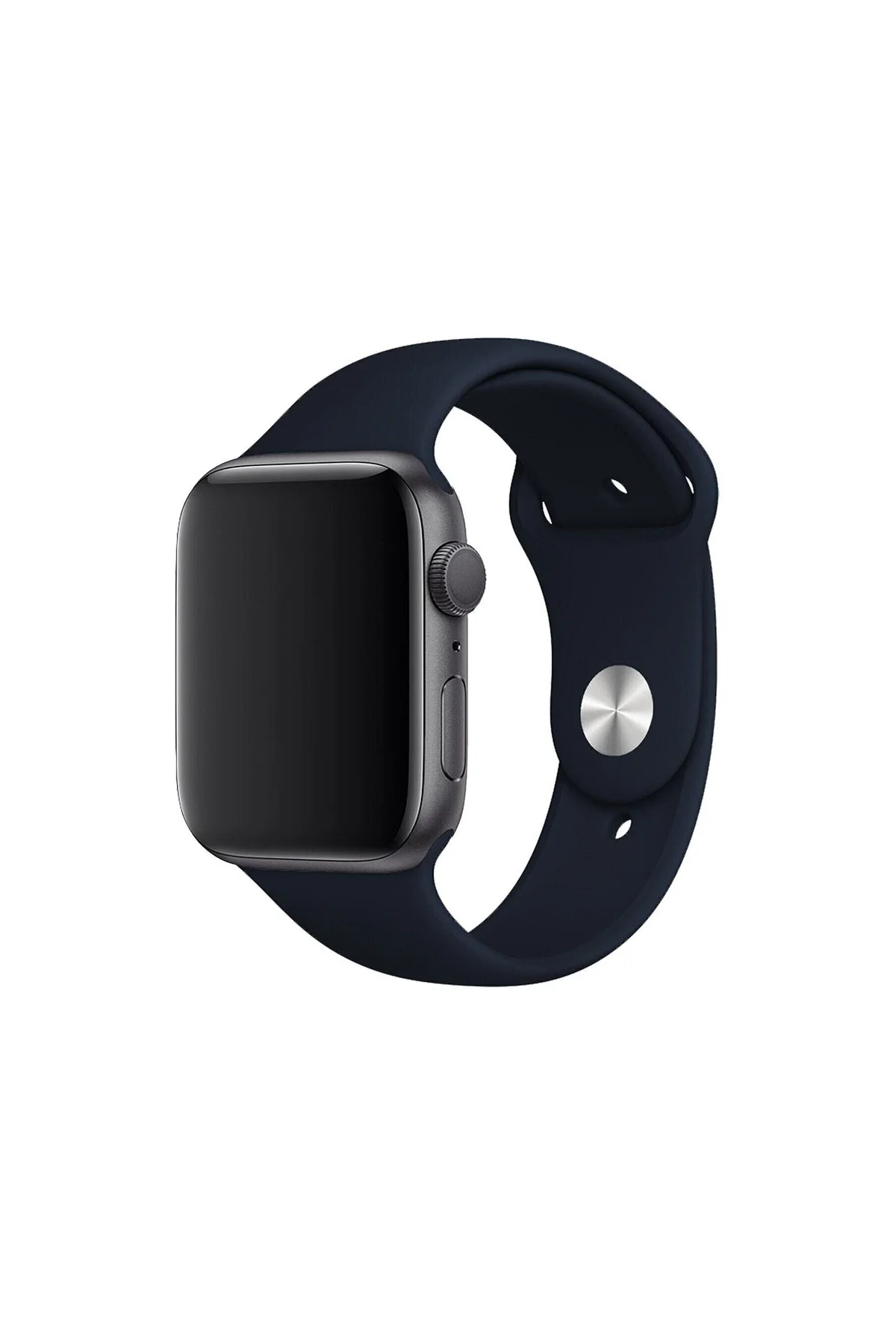 Apple Watch Uyumlu3-4-5-6-7-8-se-42-44-45-49 Mm Kordon Kayış Klasik Kaliteli Silikon - PAZARIZ Görsel 2