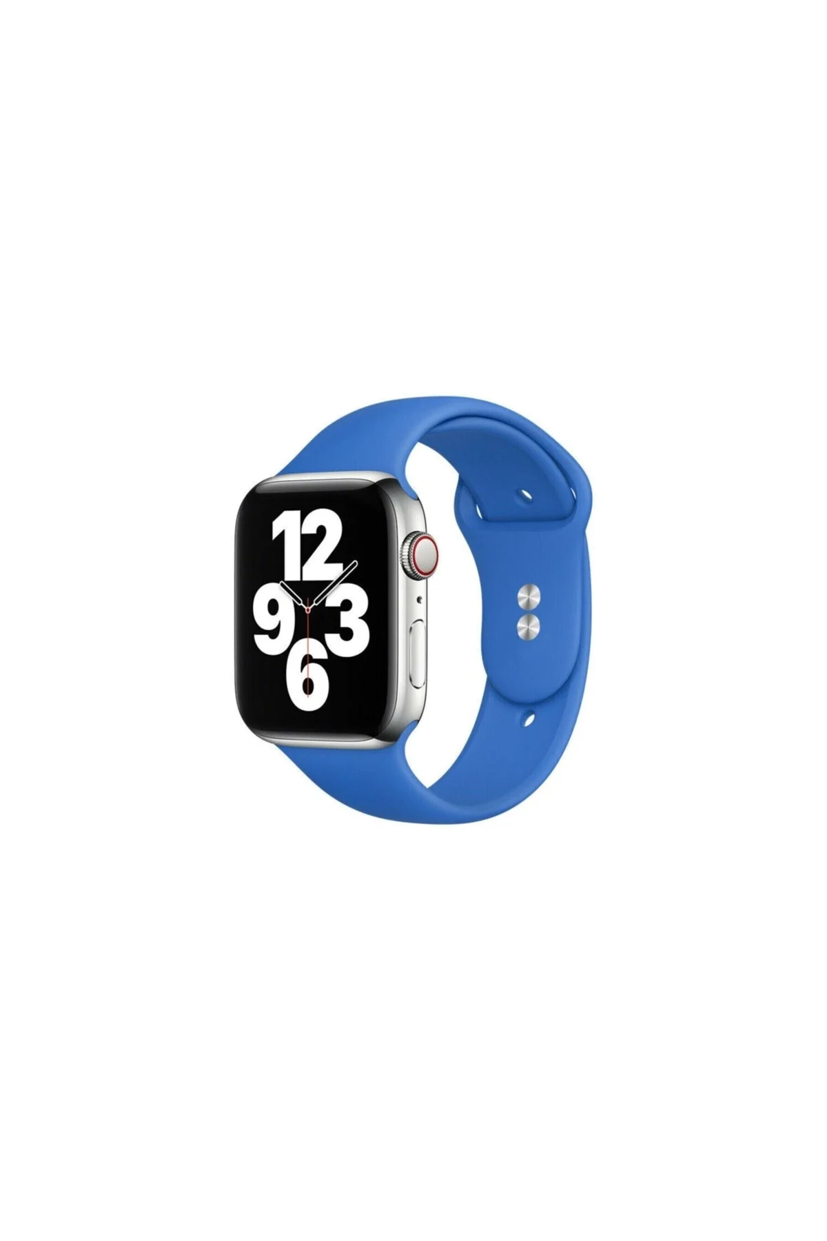 Apple Watch Uyumlu2 3 4 5 6 7 Se 38 Mm 40 Mm Spor Sililkon Kordon