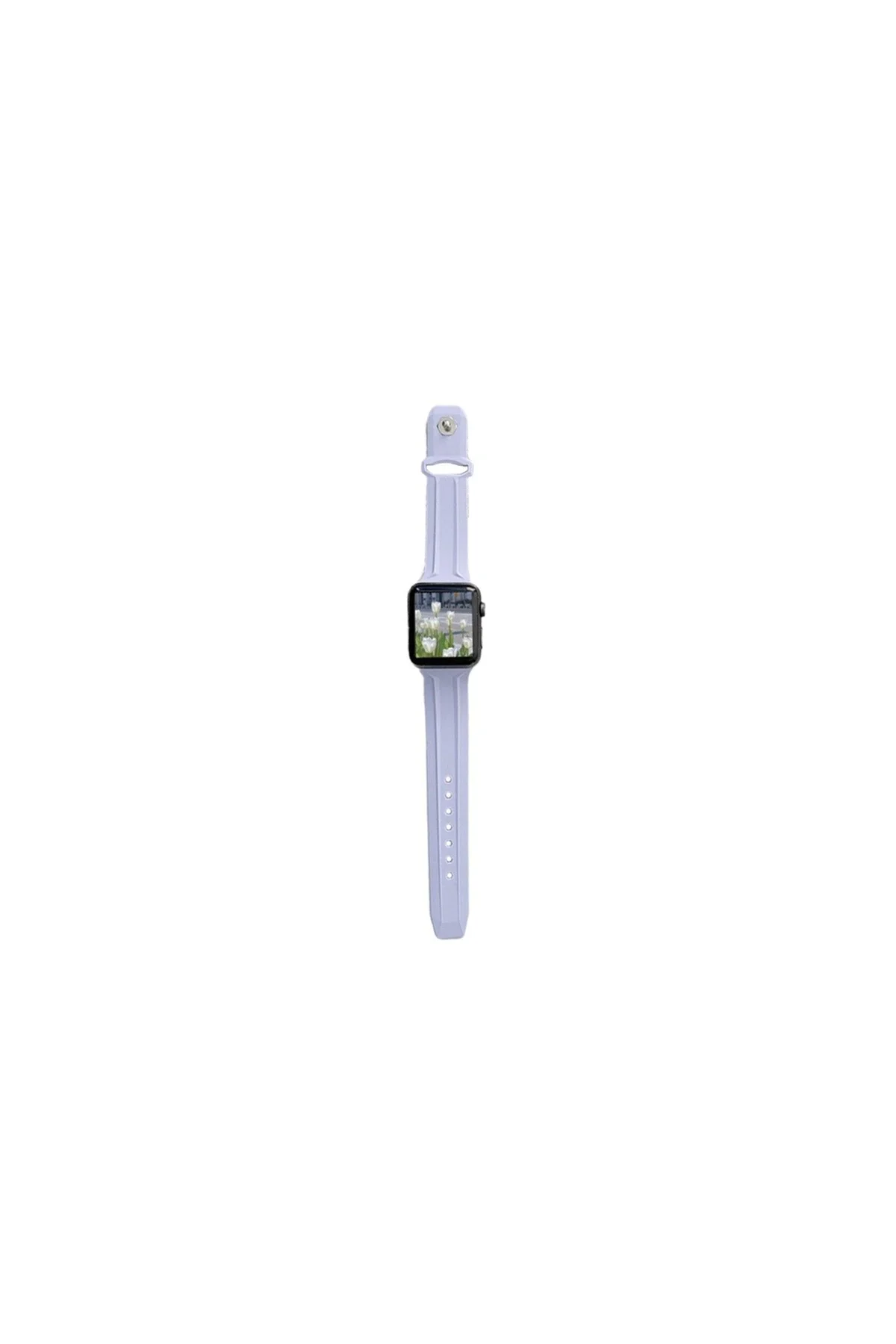 Apple Watch Uyumlu3 4 5 6 7 8 38mm 40mm 41mm Silikon Kordon
