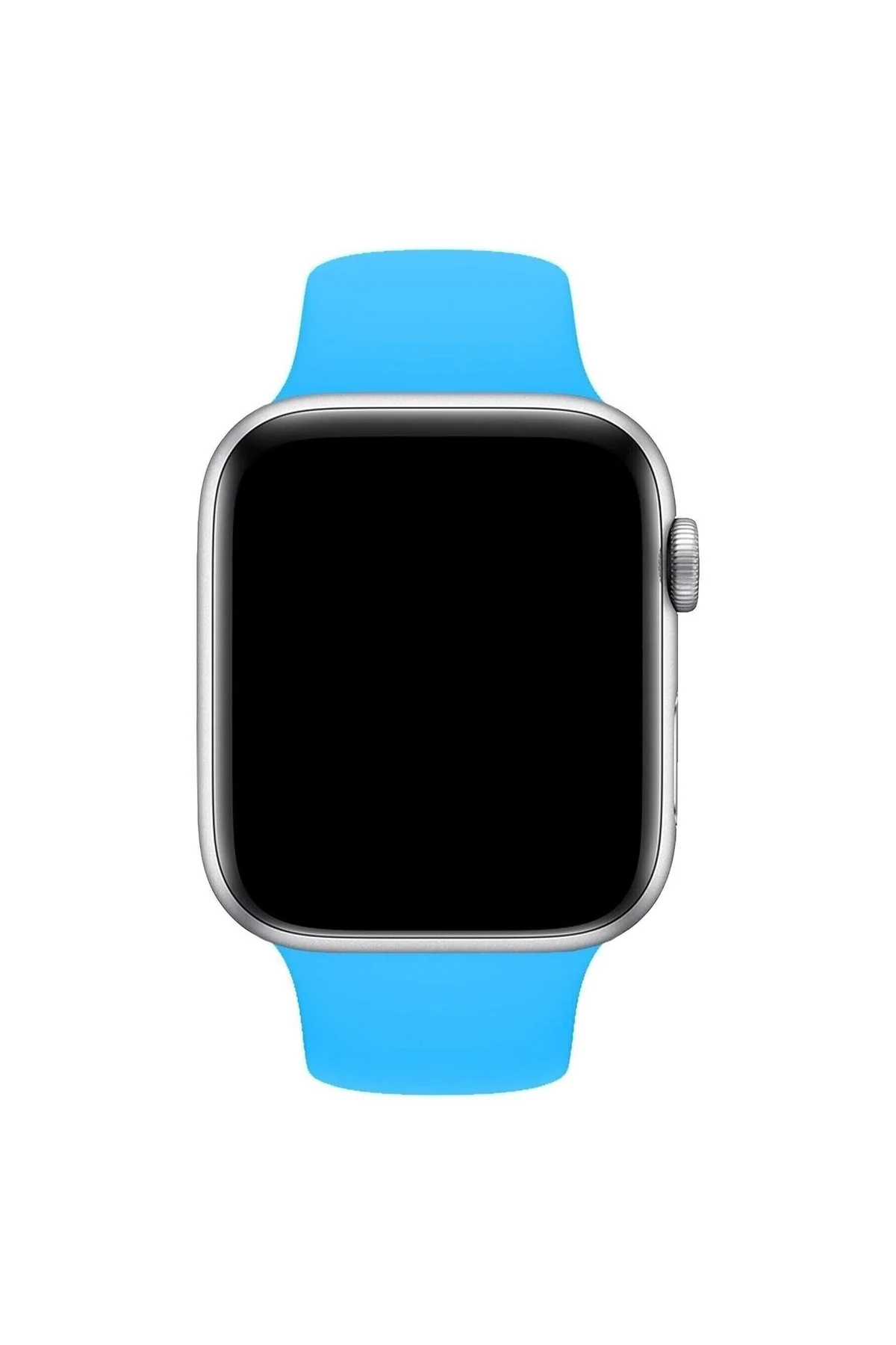 Apple Watch Uyumlu3 4 5 6 7 8 Se 42-44-45-49 Mm Ultra Kordon Klasik Silikon - PAZARIZ Görsel 3