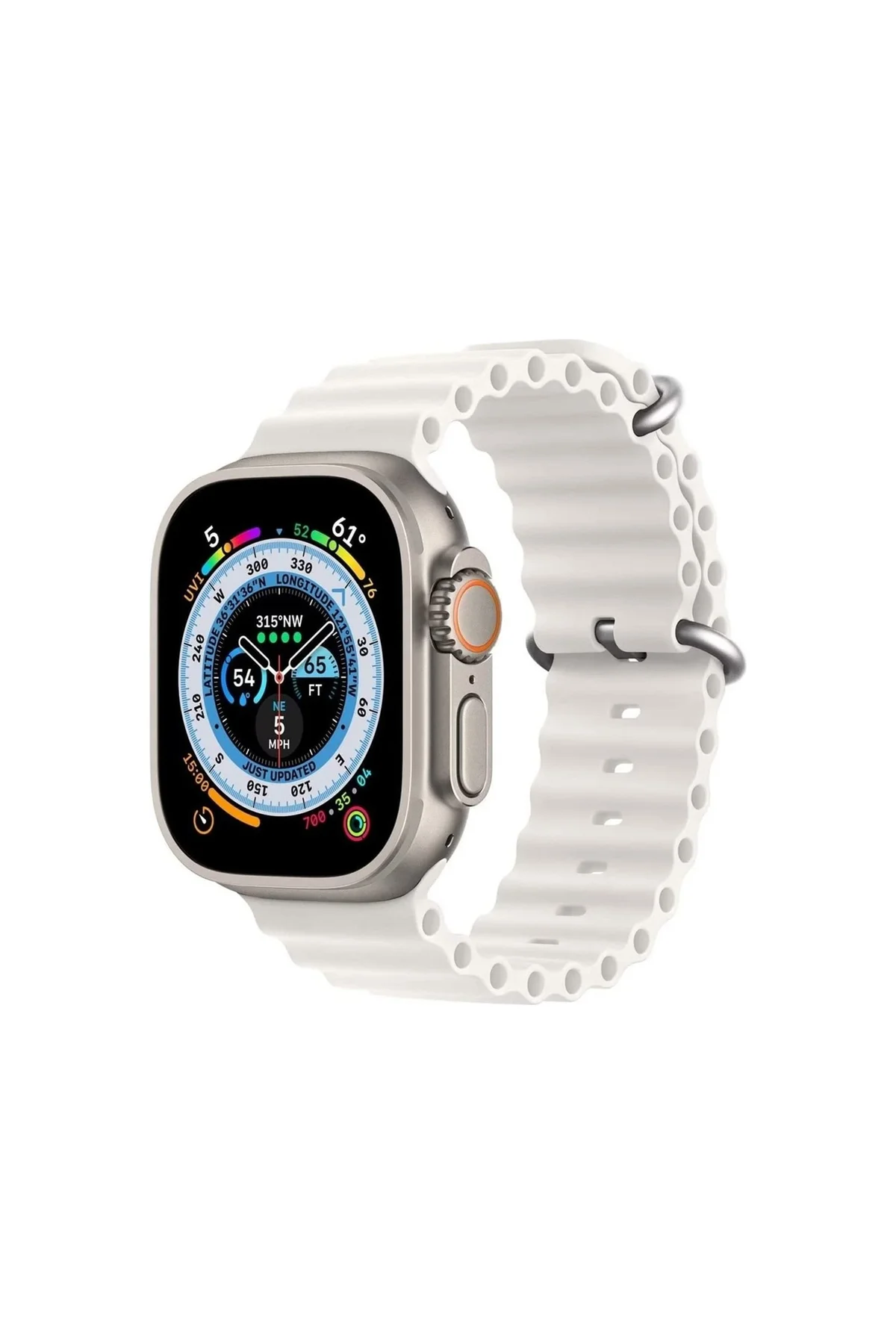 Apple Watch Uyumlu42mm 44mm 45mm 49mm 1/2/3/4/5/6/se/7/8/ultra Kordon - PAZARIZ Görsel 4