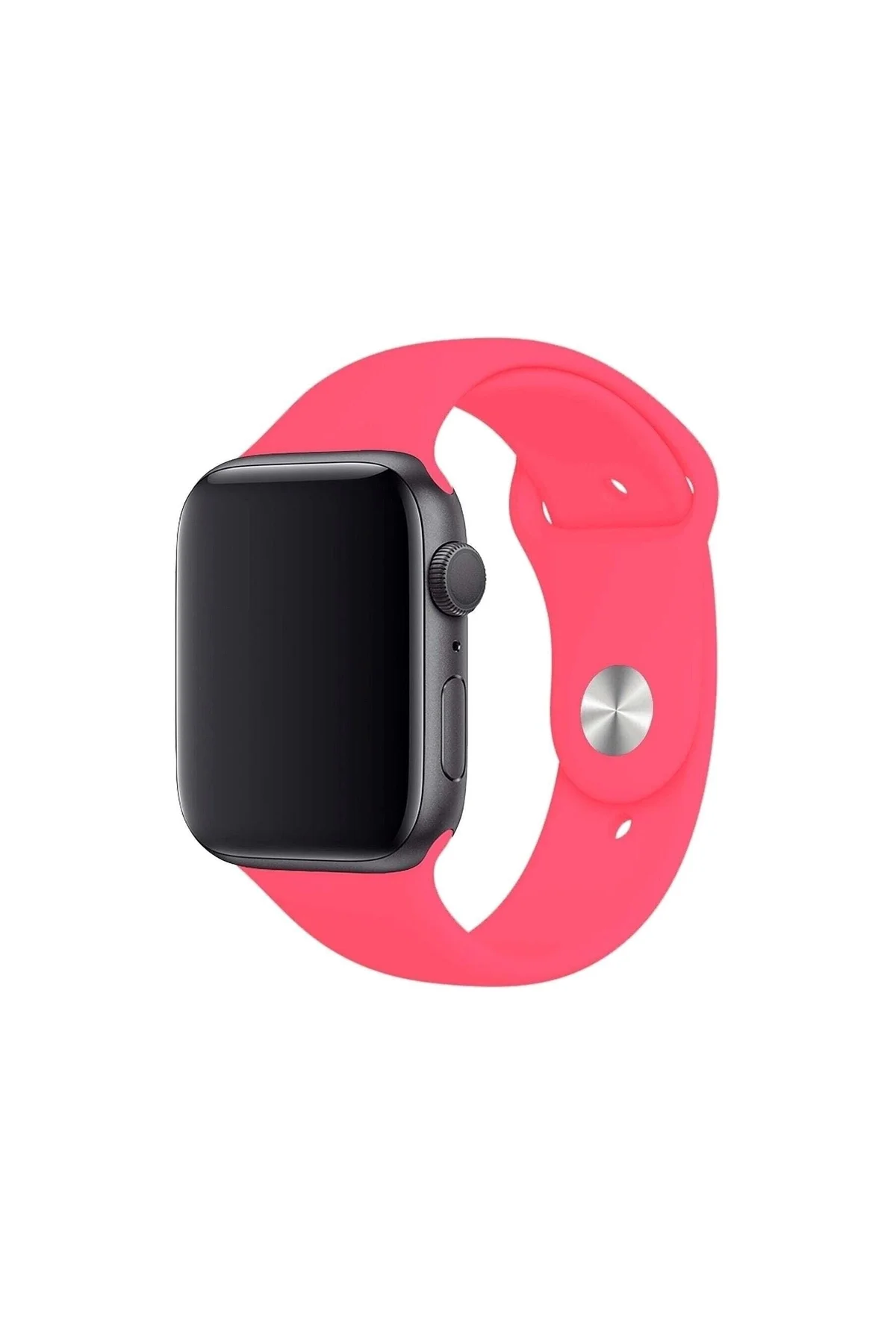 Apple Watch Uyumlu3 4 5 6 7 8 Se 42-44-45-49 Mm Ultra Kordon Kayış Silikon - PAZARIZ Görsel 2