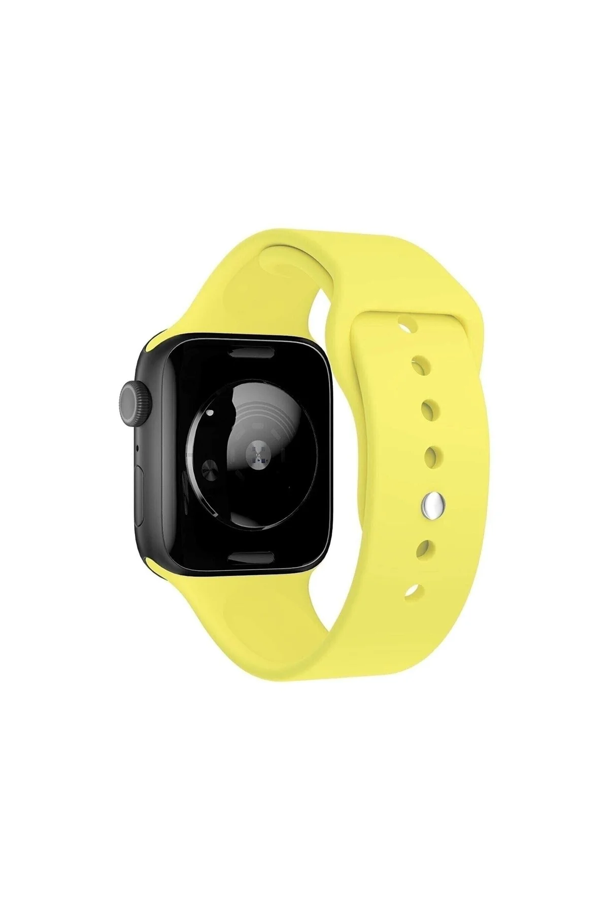 Apple Watch Uyumlu3 4 5 6 7 8 Se 42-44-45-49 Mm Ultra Kordon Kayış Klasik Silikon - PAZARIZ Görsel 3