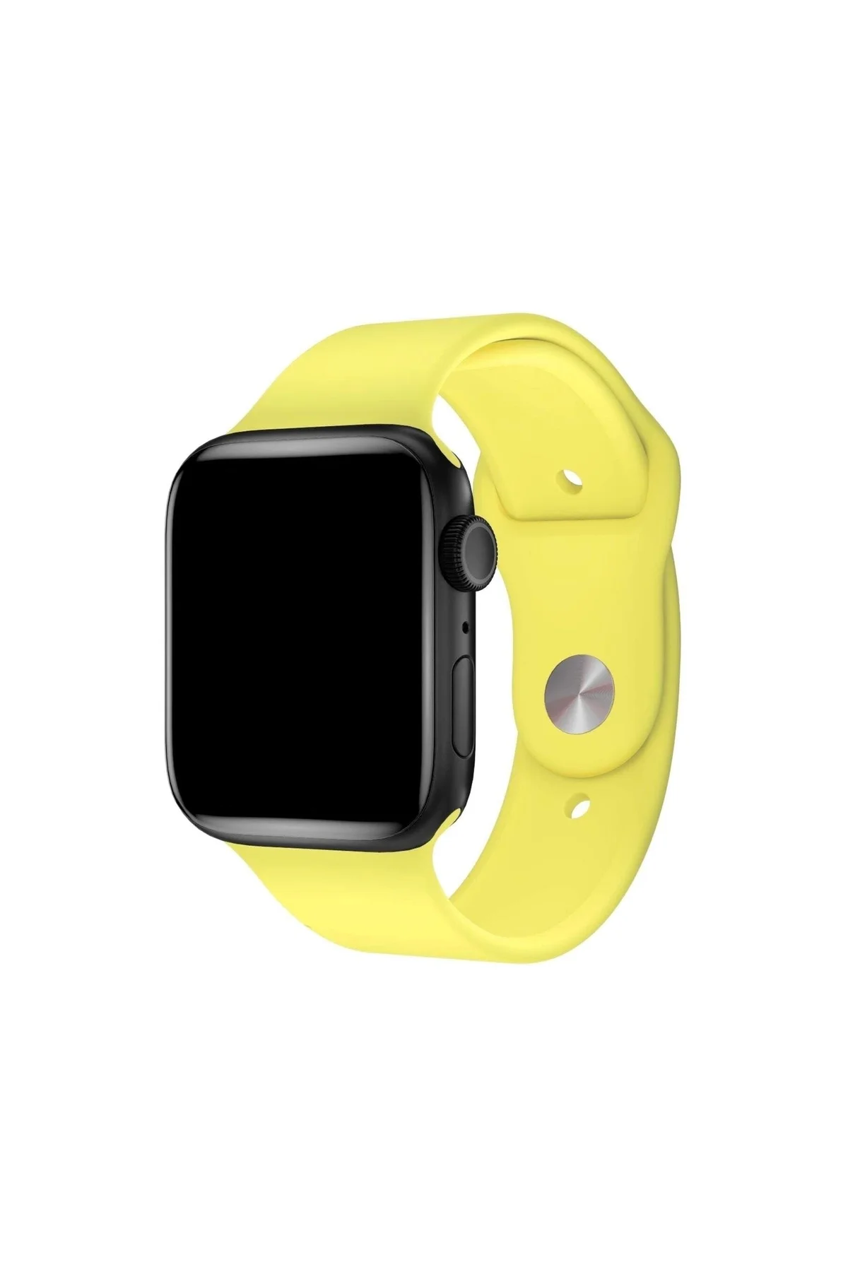 Apple Watch Uyumlu3 4 5 6 7 8 Se 38 40 41mm Kordon Kayış Klasik Kaliteli Silikon - PAZARIZ Görsel 2