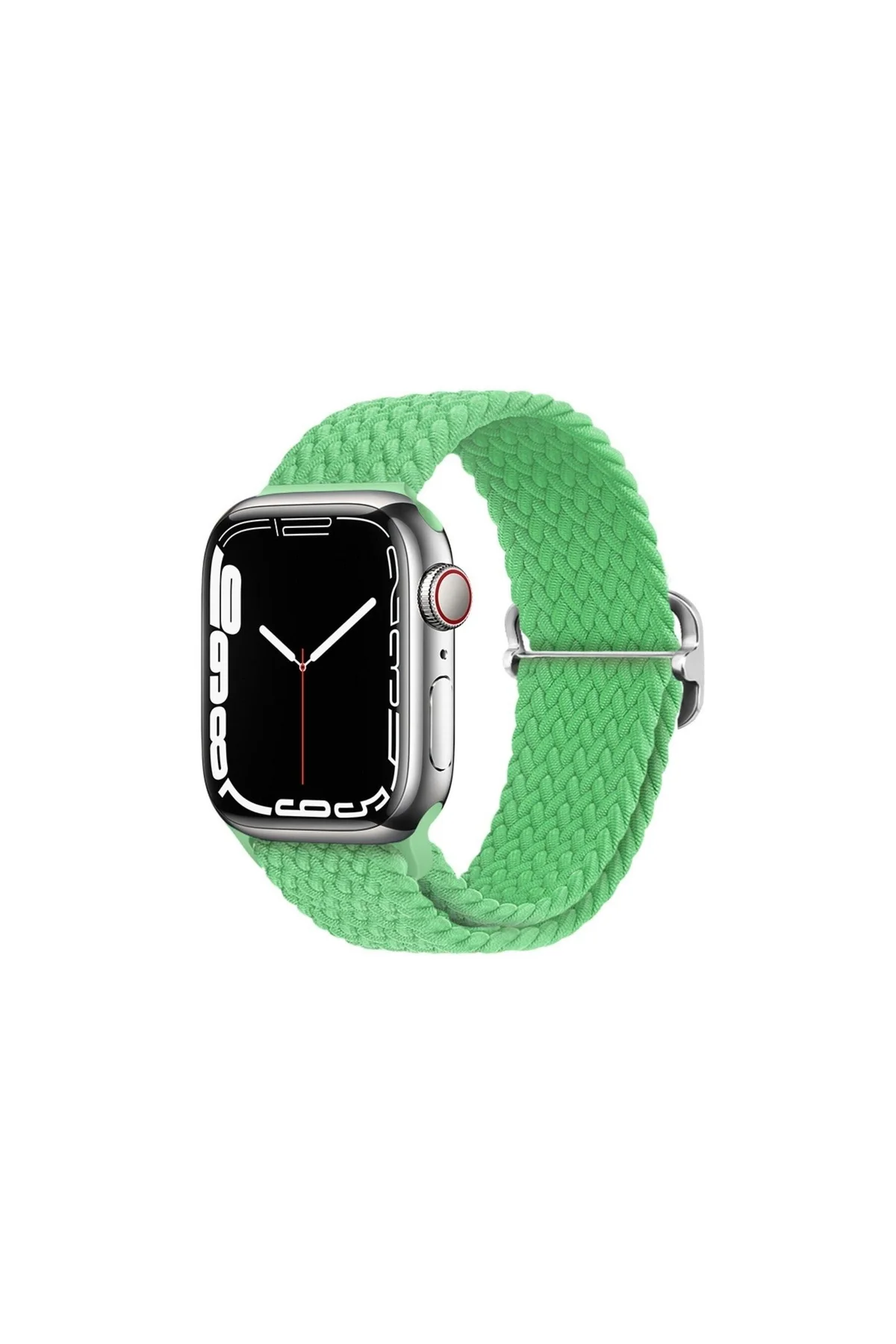 Apple Watch Uyumlu3 4 5 6 7 8 Ultra 45mm 44mm 42mm Braided Örgü Kordon