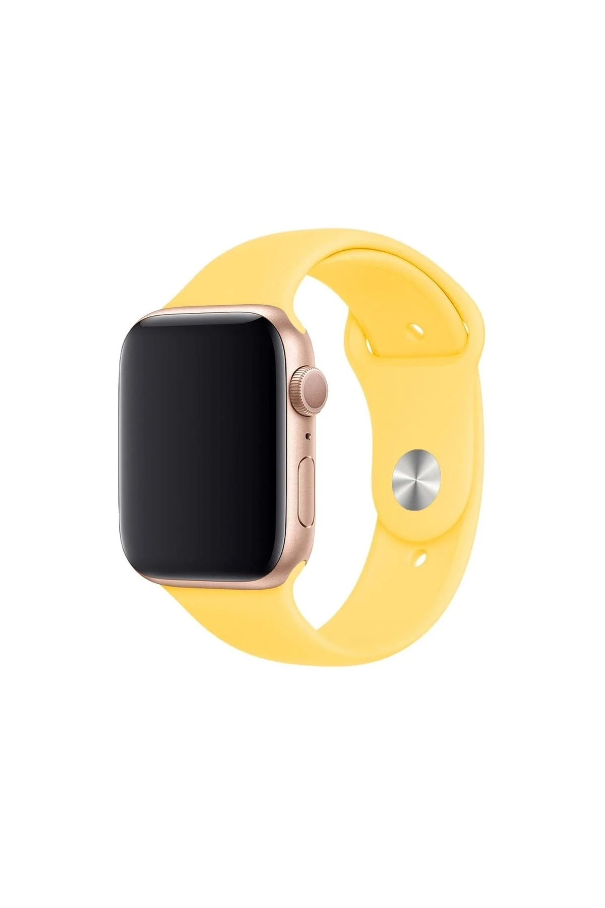 Apple Watch Uyumlu3 4 5 6 7 8 Se 42 44 45mm Kordon Kayış Klasik Kaliteli Silikon - PAZARIZ Görsel 5