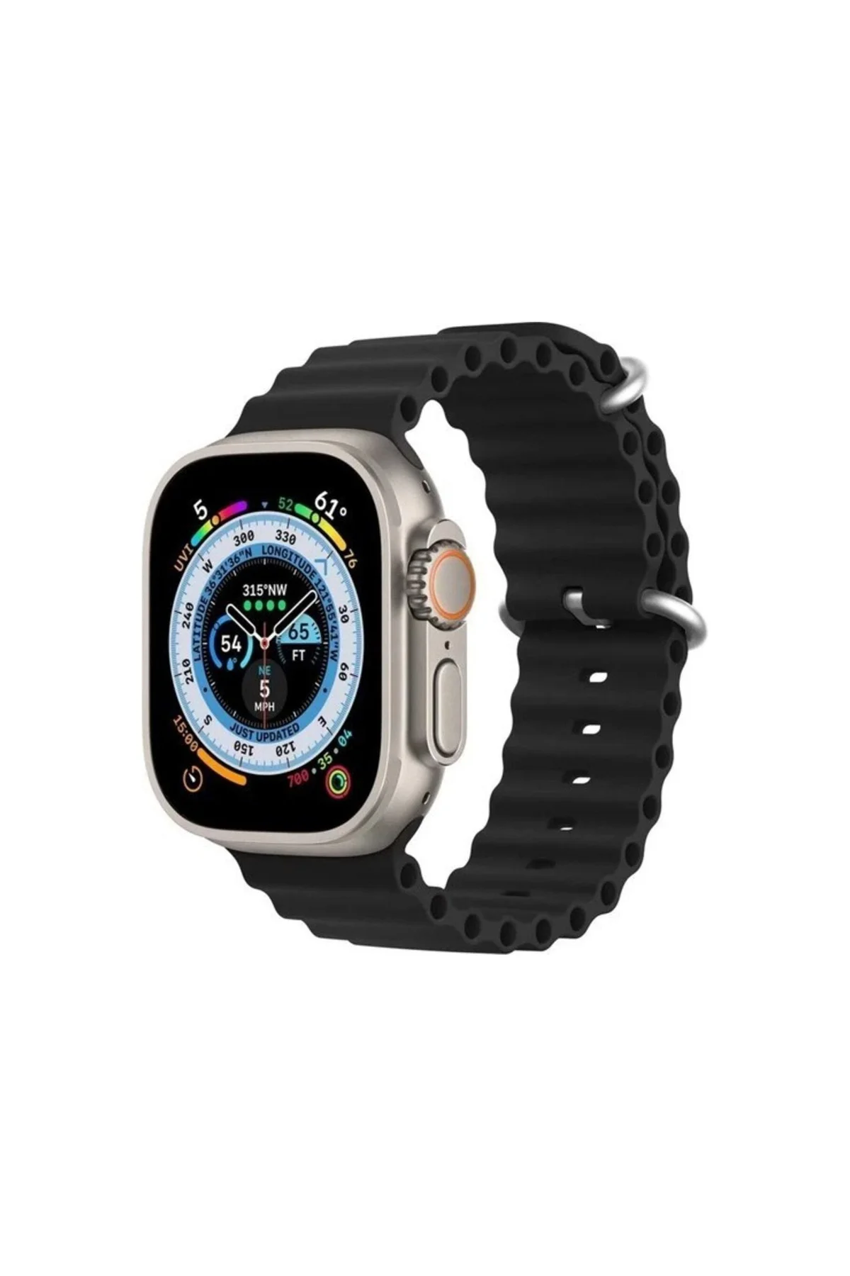 Apple Watch Uyumlu42mm 44mm 45mm 49mm 1/2/3/4/5/6/se/7/8/ultra Kordon - PAZARIZ Görsel 3