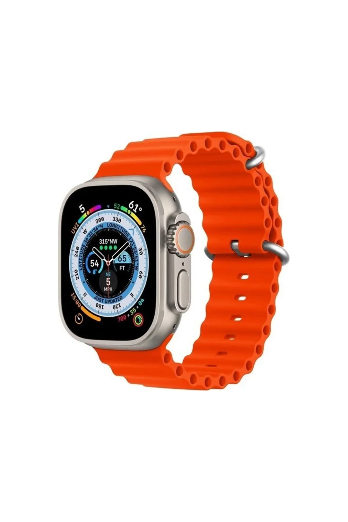 Apple Watch Uyumlu42mm 44mm 45mm 49mm 1/2/3/4/5/6/se/7/8/ultra Kordon - PAZARIZ Görsel 4