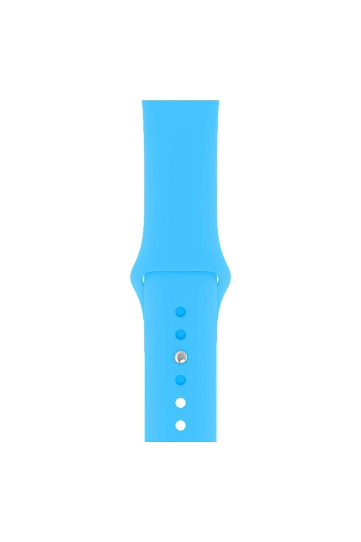 Apple Watch Uyumlu3 4 5 6 7 8 Se 42 44 45mm Kordon Kayış Klasik Kaliteli Silikon