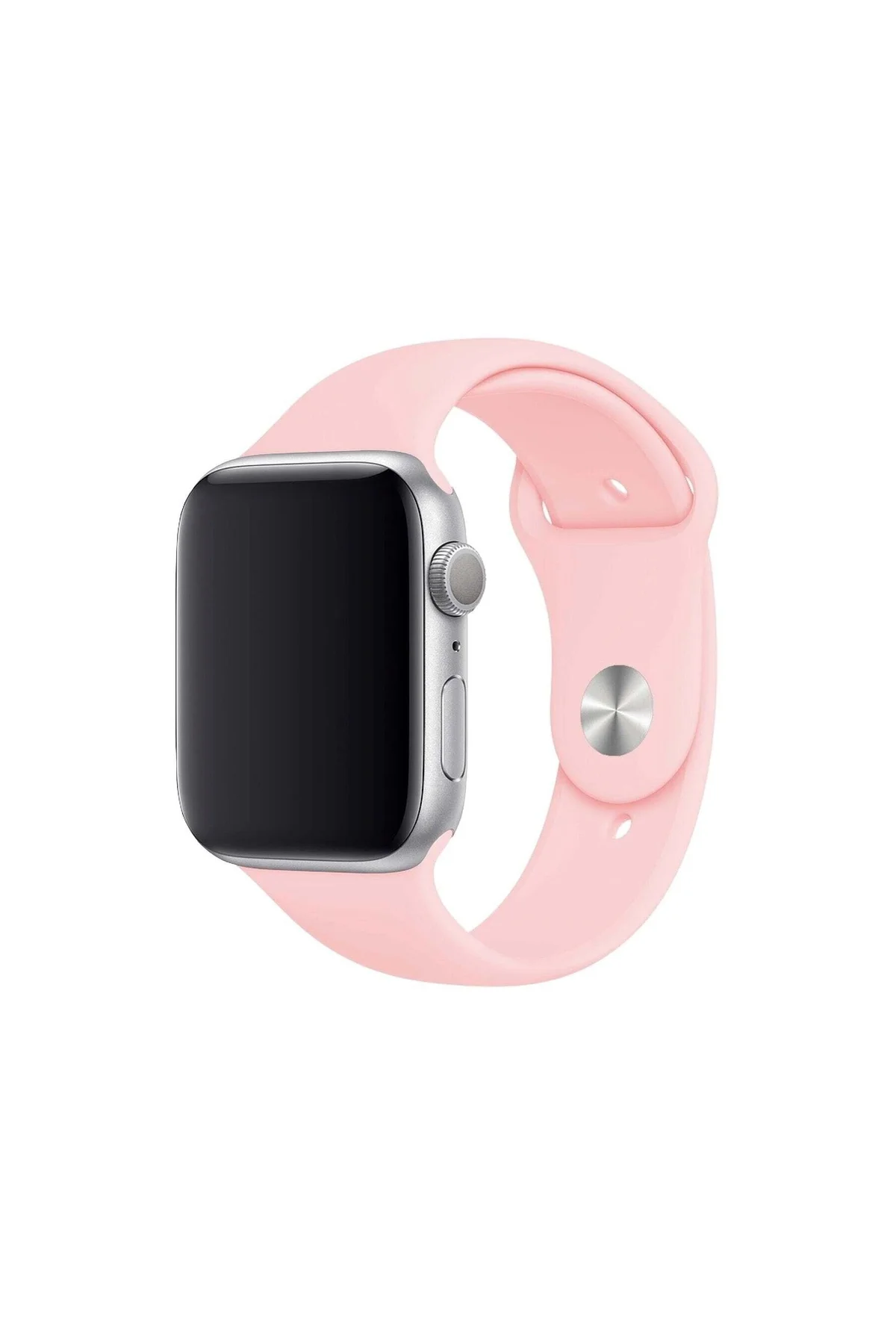 Apple Watch Uyumlu3 4 5 6 7 8 Se 42 44 45mm Kordon Kayış Klasik Kaliteli Silikon - PAZARIZ Görsel 4