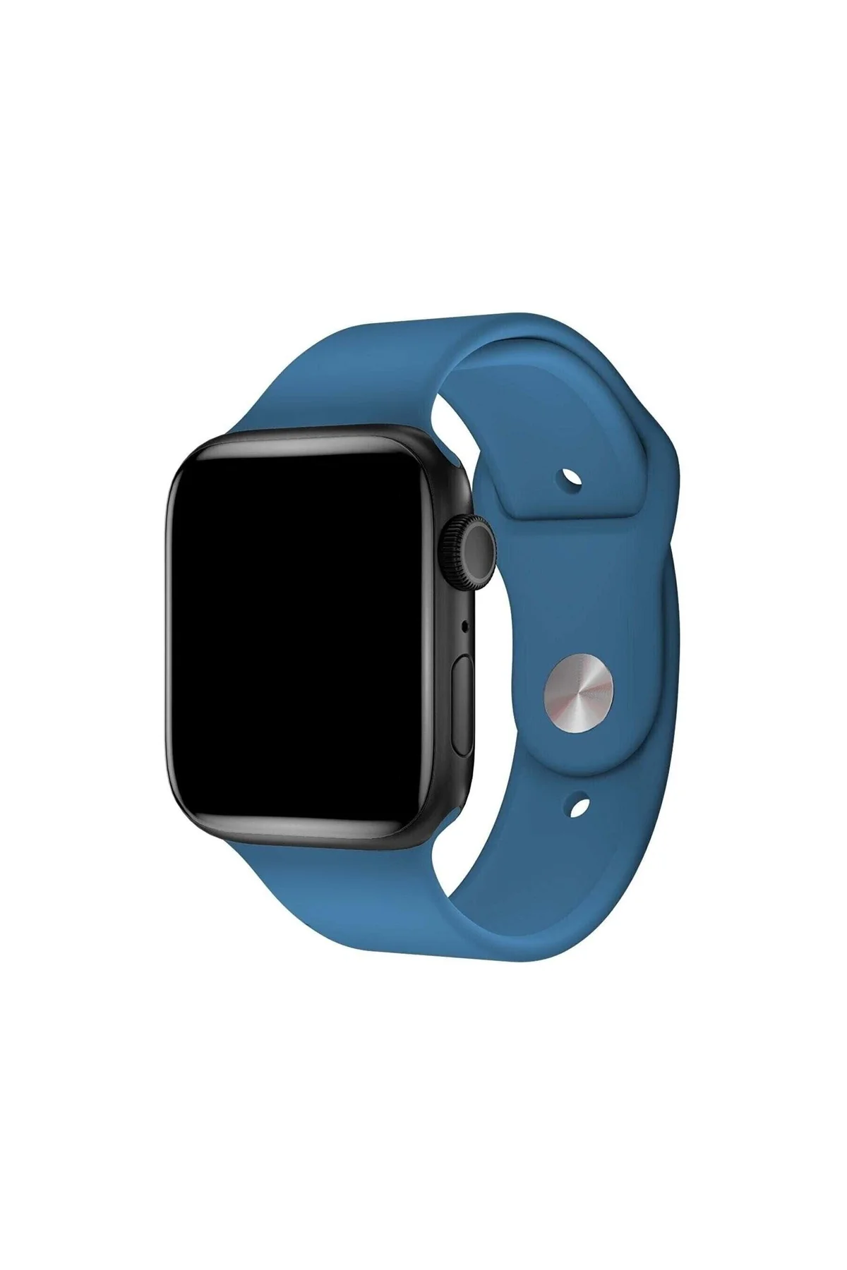 Apple Watch Uyumlu3 4 5 6 7 8 Se 42-44-45-49 Mm Ultra Kordon Kayış Klasik Silikon - PAZARIZ Görsel 2