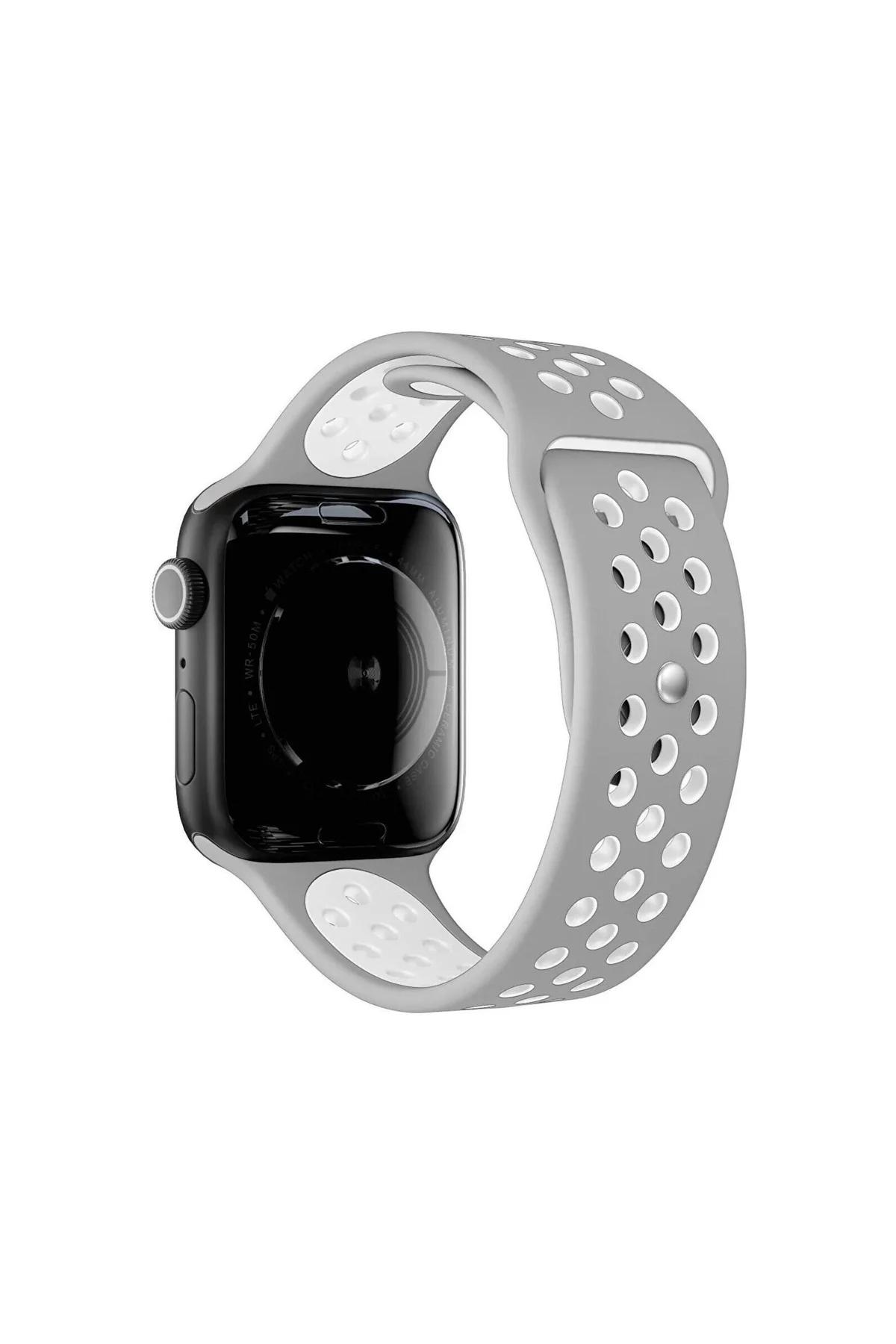Apple Watch Uyumluultra 3 4 5 6 7 8 Se S 42 44 45mm Kordon Delikli Spor Band Kayış - PAZARIZ Görsel 4