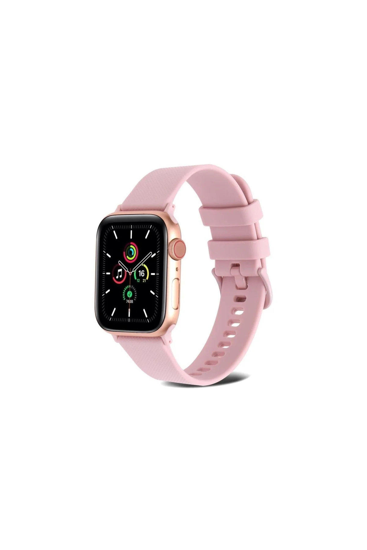 Apple Watch Uyumlu3 4 5 6 7 8 38mm 40mm 41mm Silikon Kordon
