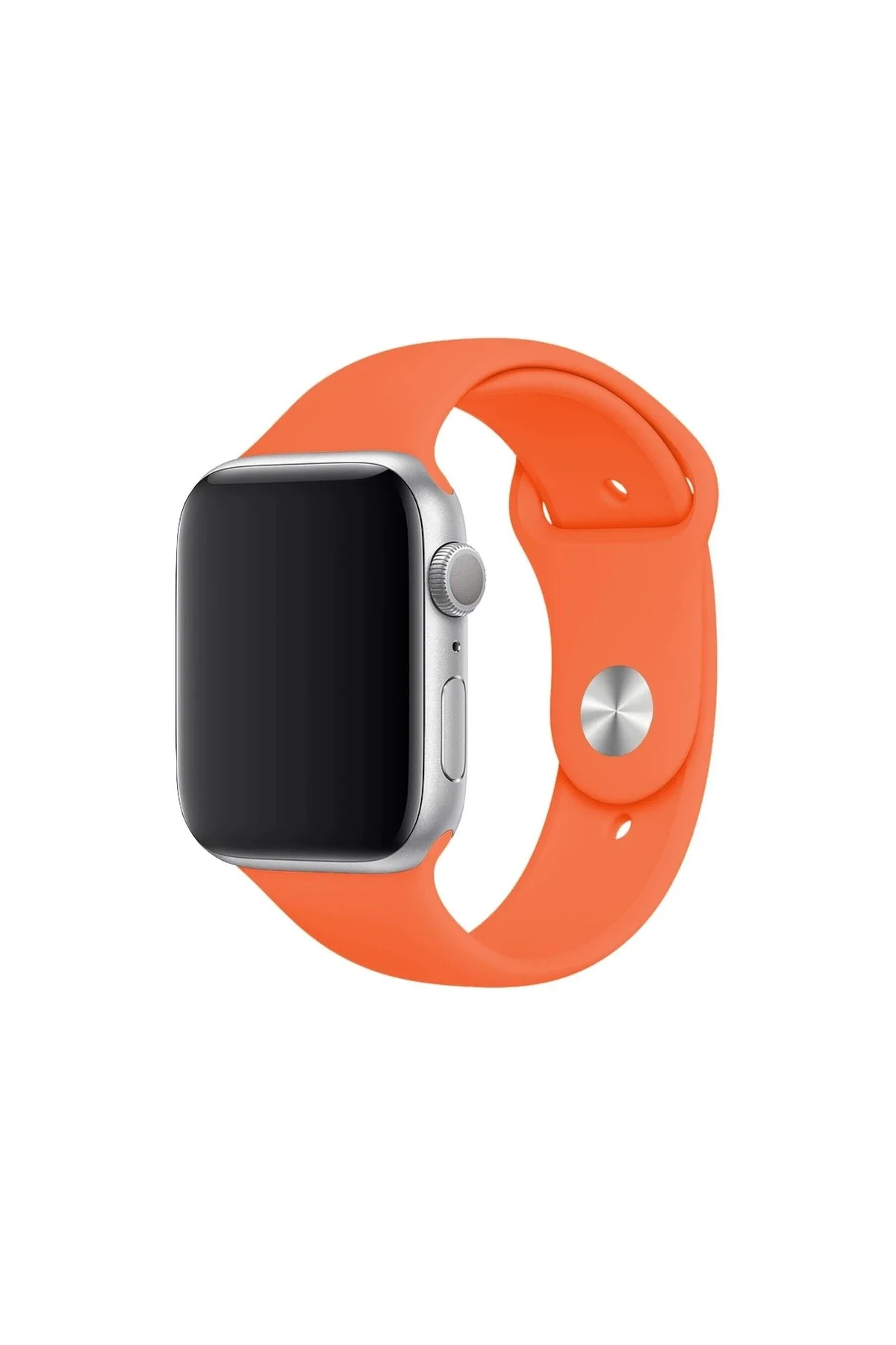 Apple Watch Uyumlu3 4 5 6 7 8 Se 42 44 45mm Kaliteli Spor Klasik Slikon Kordon Kayış - PAZARIZ Görsel 4