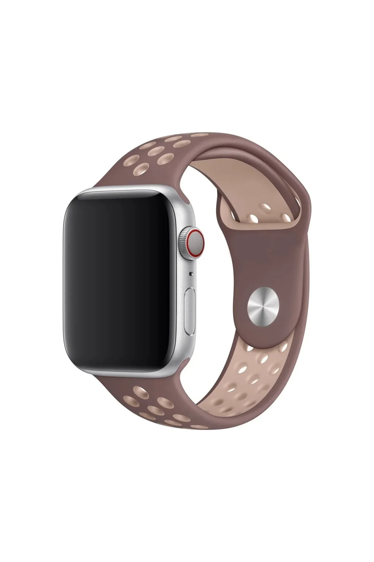 Apple Watch Uyumluultra 3 4 5 6 7 8 Se S 42 44 45mm Kordon Delikli Spor Band Kayış - PAZARIZ Görsel 2