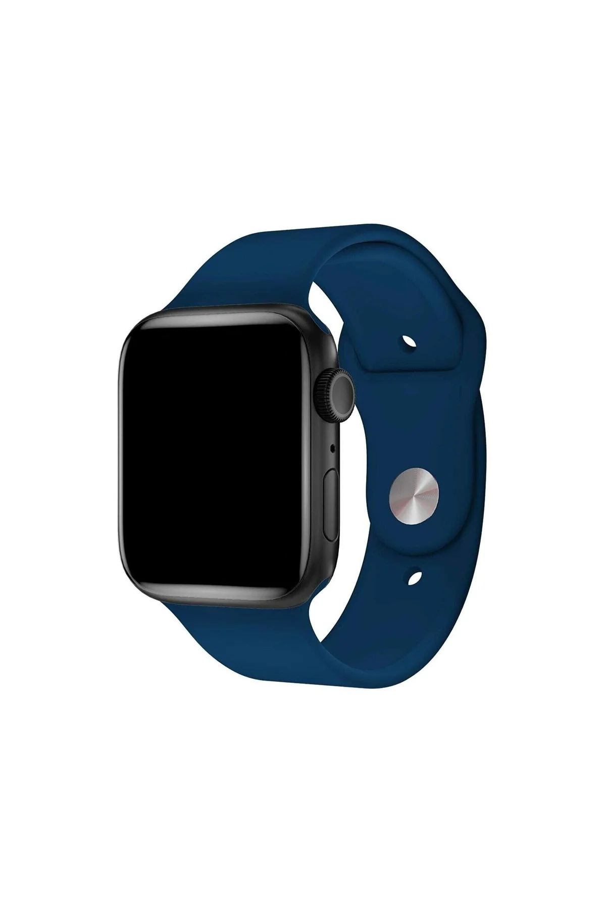 Apple Watch Uyumlu3-4-5-6-7-8-se-42-44-45-49 Mm Kordon Kayış Klasik Kaliteli Silikon - PAZARIZ Görsel 2