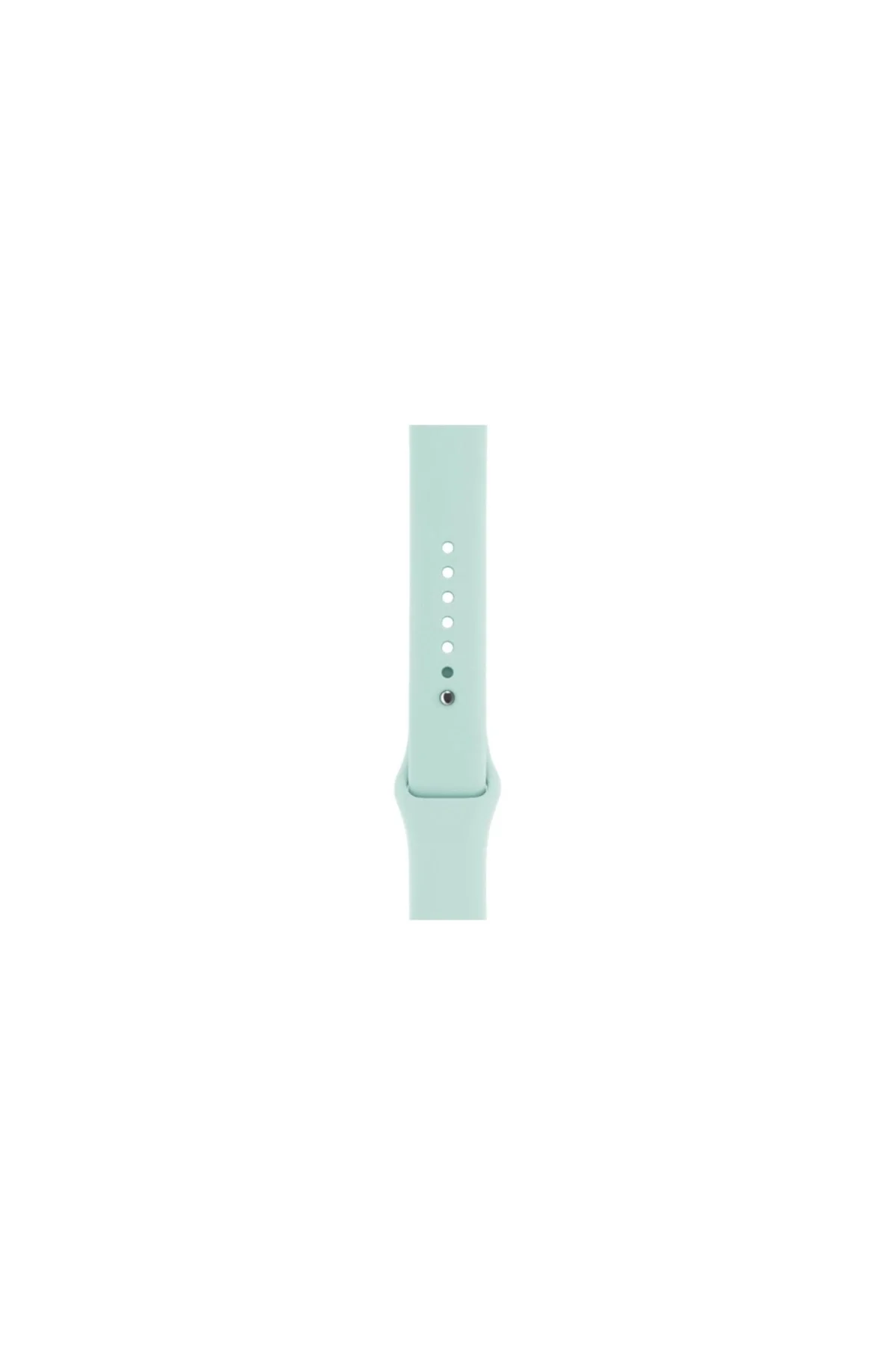 Apple Watch Uyumlukordon 2 3 4 5 6 Se 42 Mm Ve 44 Mm Silikon Kordon Kayış - Marina Yeşili - PAZARIZ Görsel 2