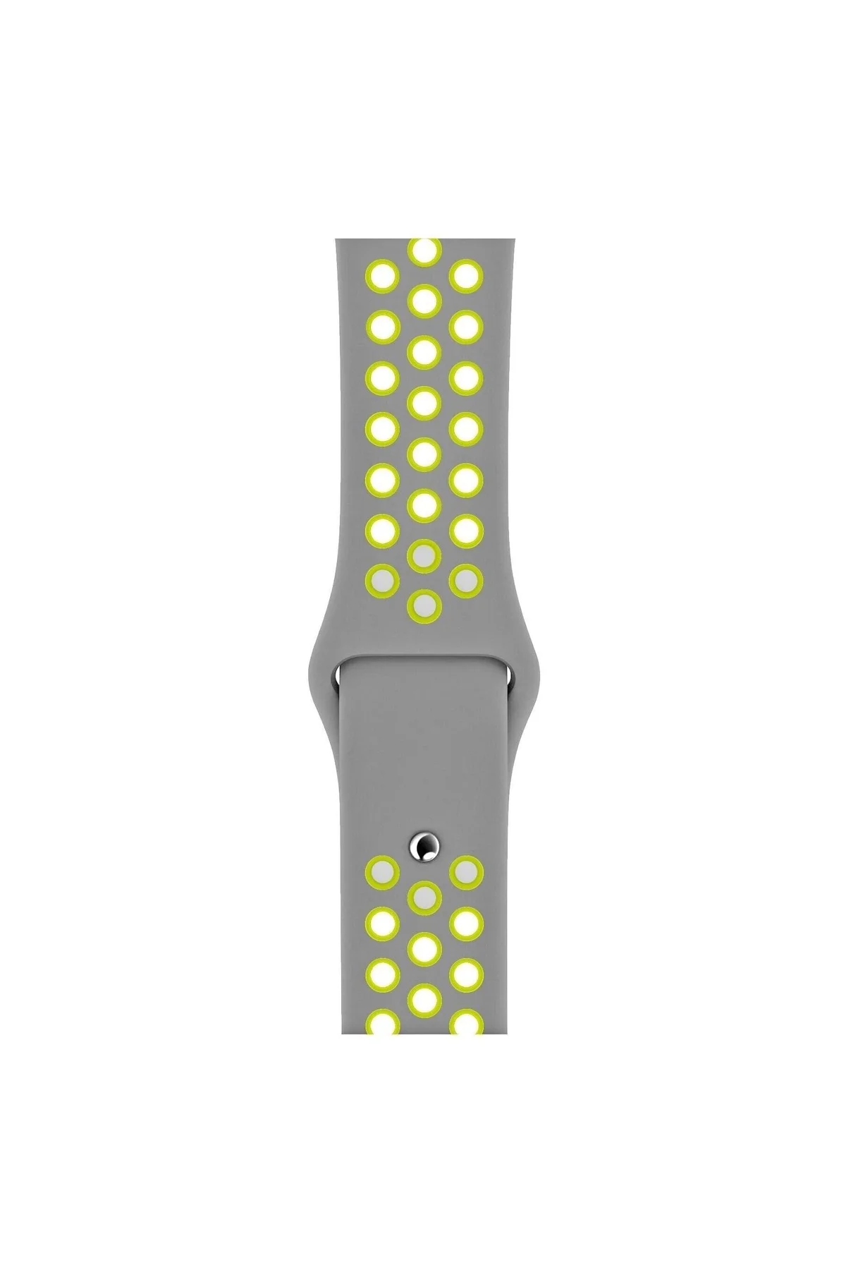 Apple Watch Uyumlusilikon Kayış Delikli Kordon 1 2 3 4 5 6 7 Se 42mm/44mm/45mm