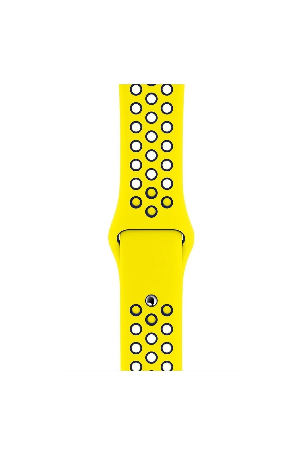 Apple Watch Uyumlusilikon Kayış Delikli Kordon 1 2 3 4 5 6 7 Se 42mm/44mm/45mm