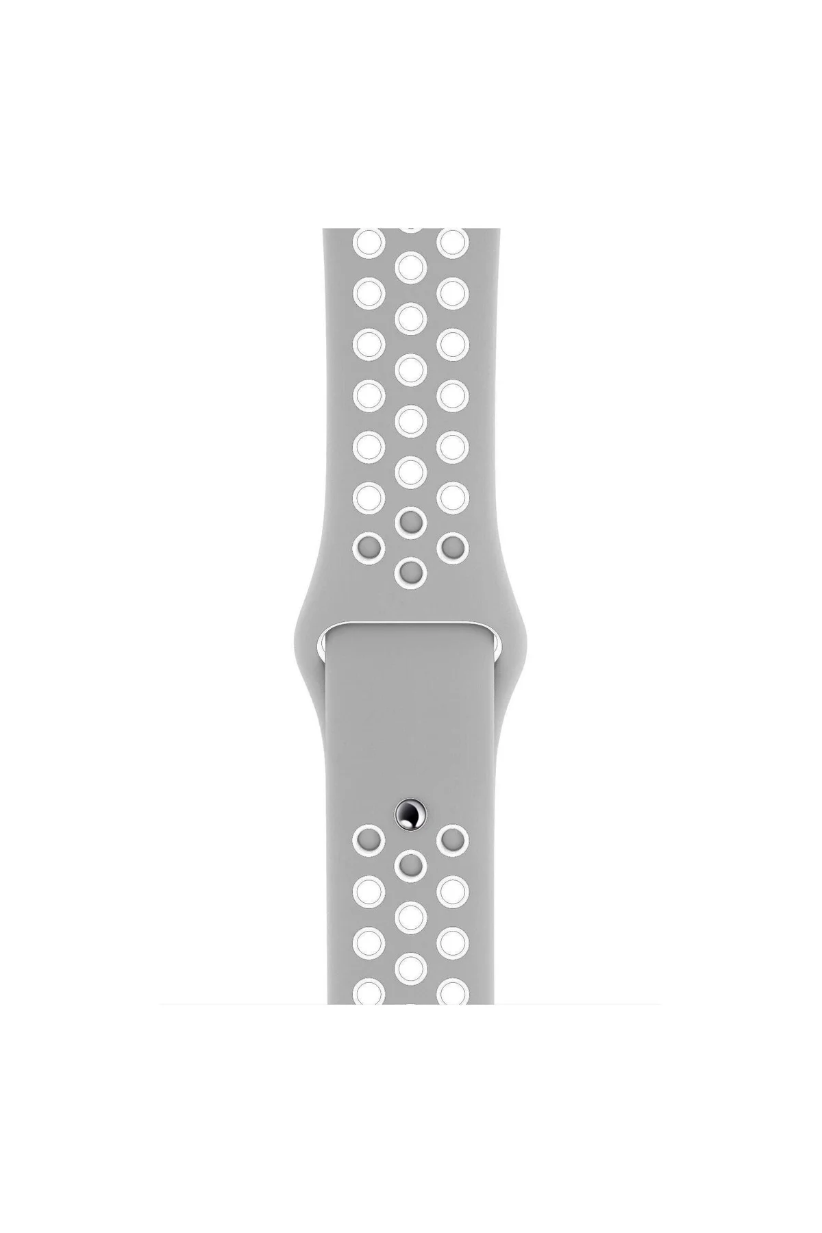 Apple Watch Uyumlusilikon Kayış Delikli Kordon 1 2 3 4 5 6 7 Se 42mm/44mm/45mm